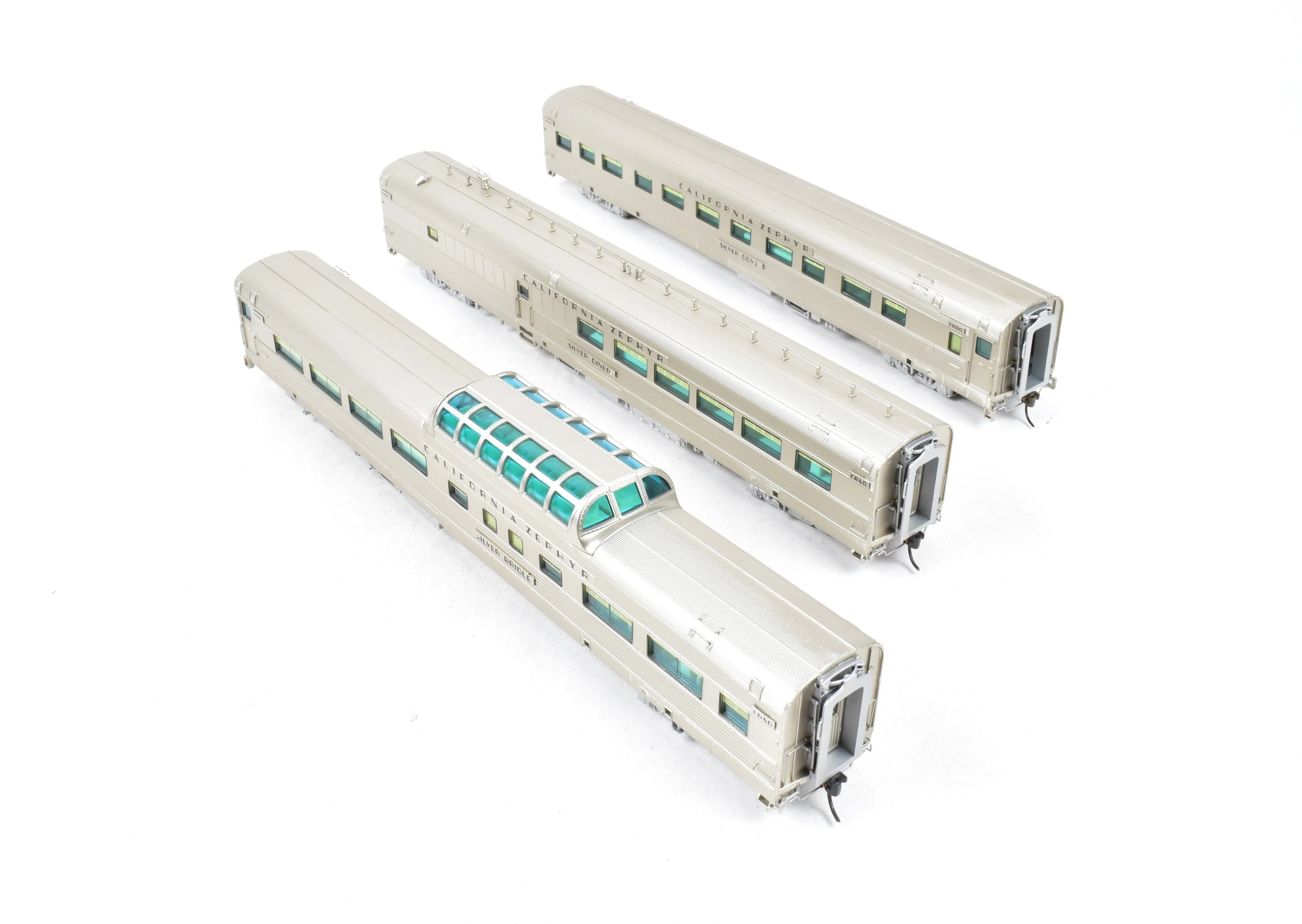 HO CON BLI - Broadway Limited Imports D&RGW, WP, CB&Q 11-Car California Zephyr Mixed Set - Image 15