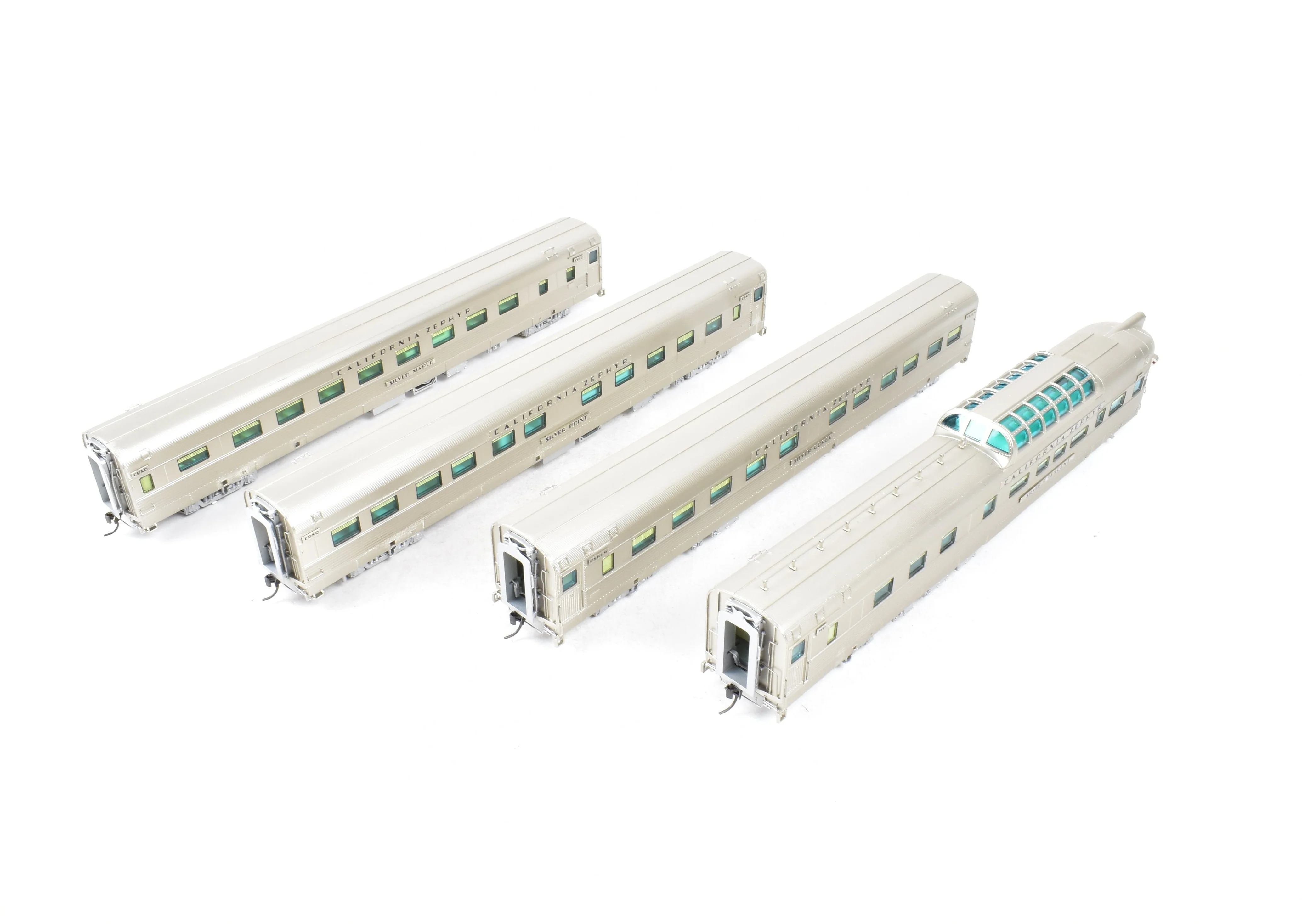 HO CON BLI - Broadway Limited Imports D&RGW, WP, CB&Q 11-Car California Zephyr Mixed Set - Image 25