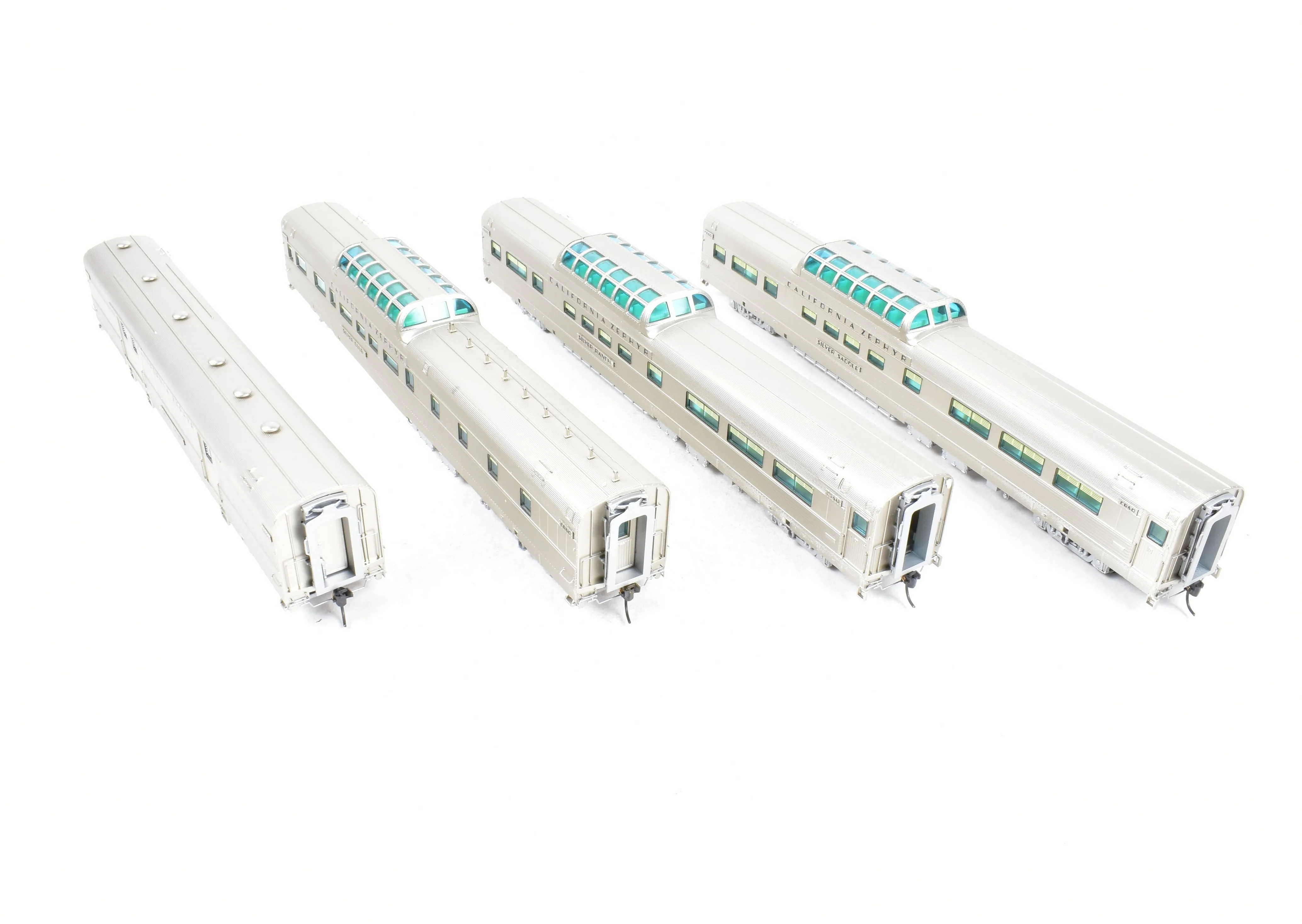 HO CON BLI - Broadway Limited Imports D&RGW, WP, CB&Q 11-Car California Zephyr Mixed Set - Image 4