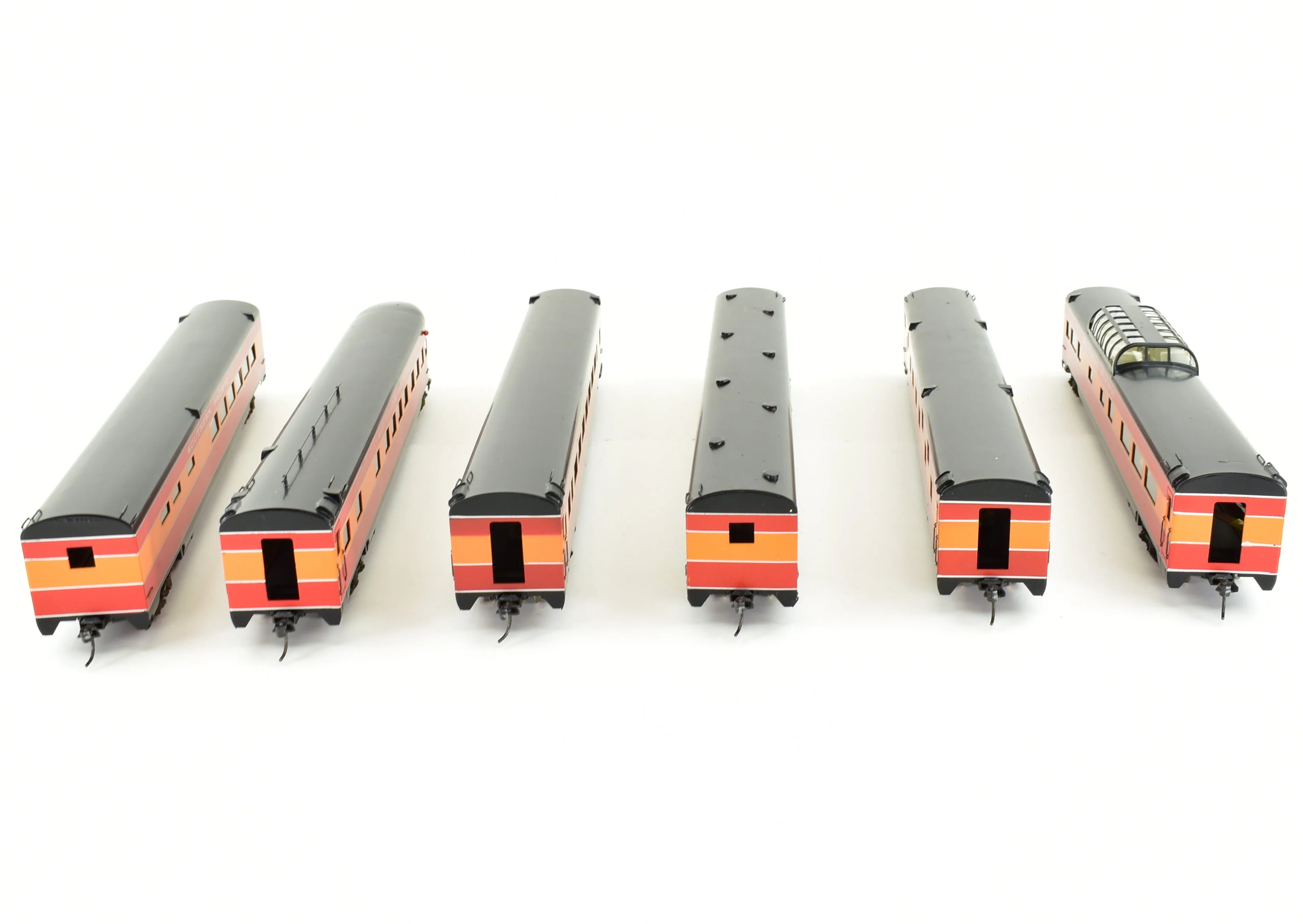 HO Brass Balboa SP - Southern Pacific "Daylight" 6-Car Passenger Set Factory Painted - Image 9