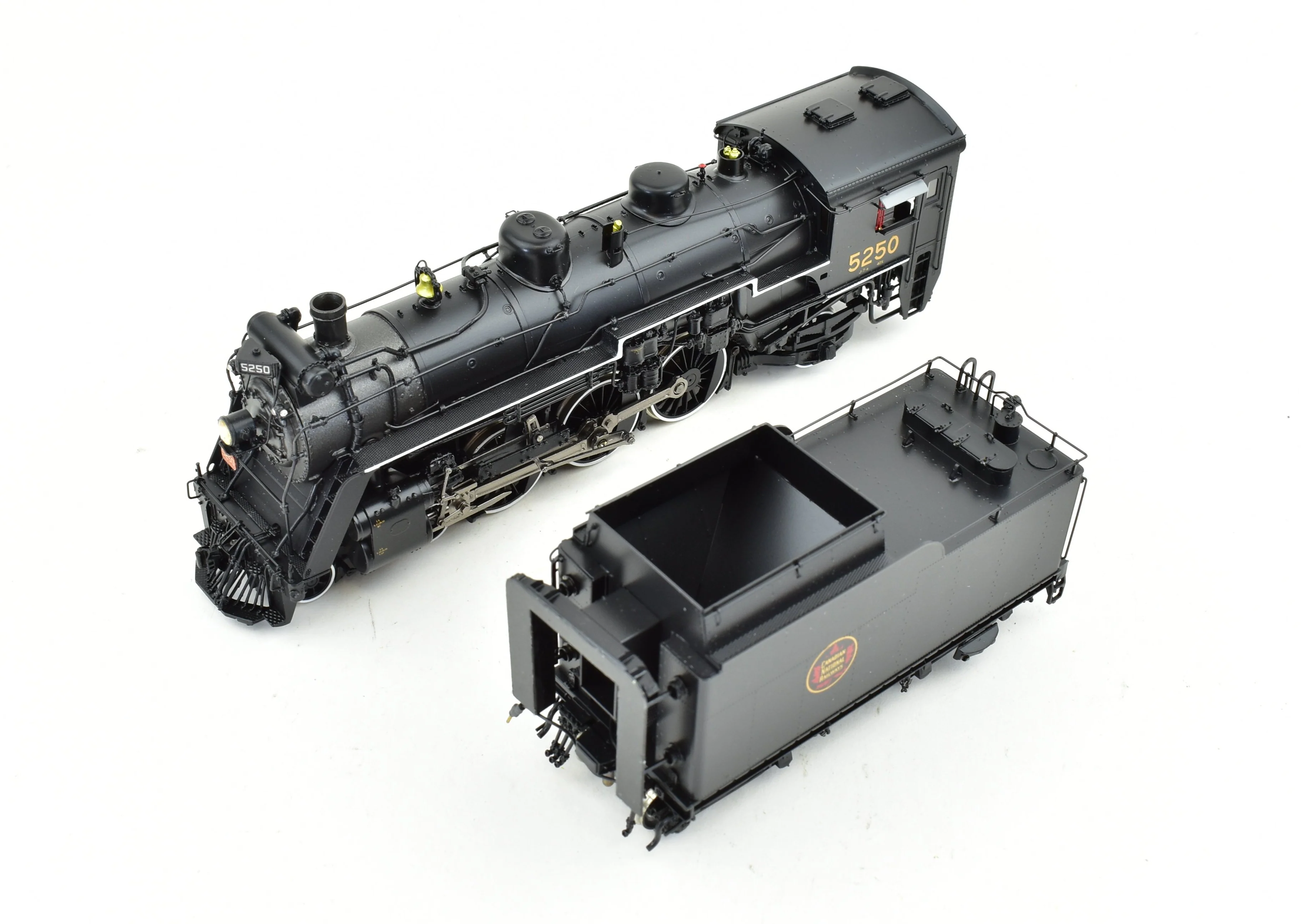 HO Brass CON DVP - Division Point CNR - Canadian National Railway Class J-7-a 4-6-2 FP #5250 - Image 11