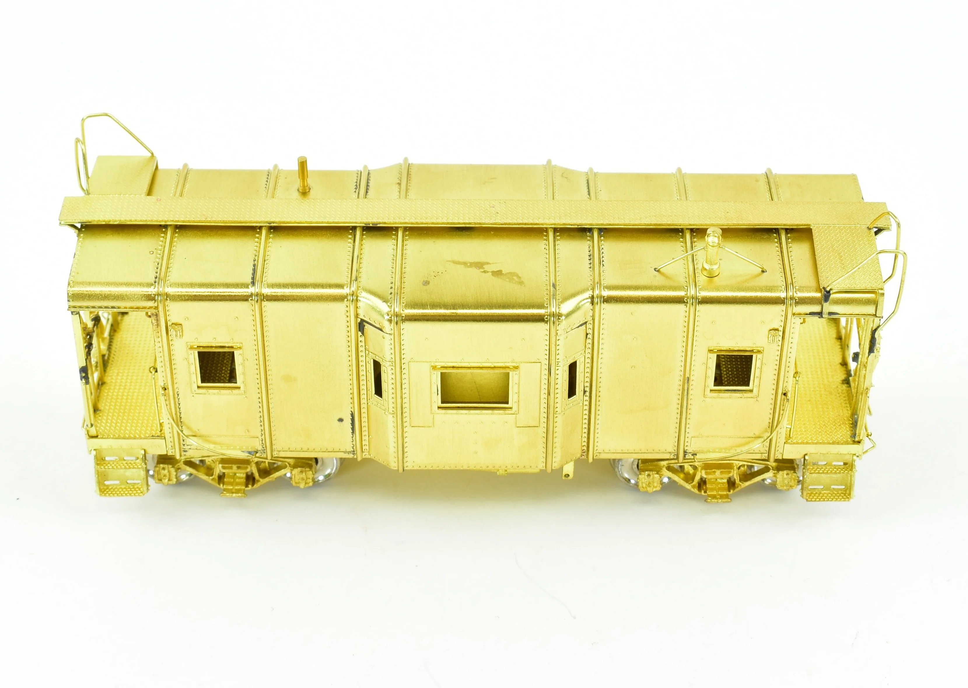 HO Brass OMI - Overland Models, Inc. B&O - Baltimore & Ohio I-5 Bay Window Caboose - Image 3