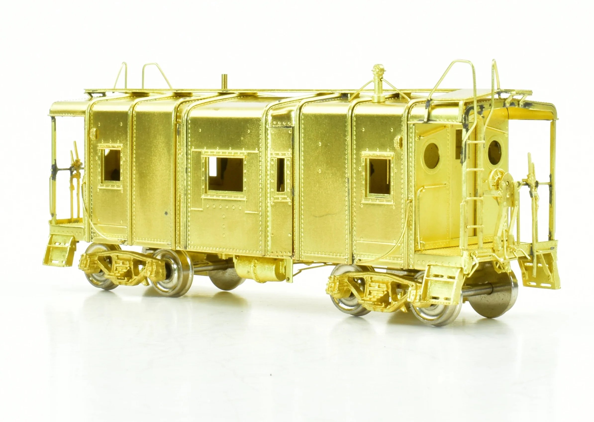 HO Brass OMI - Overland Models, Inc. B&O - Baltimore & Ohio I-5 Bay Window Caboose - Image 5