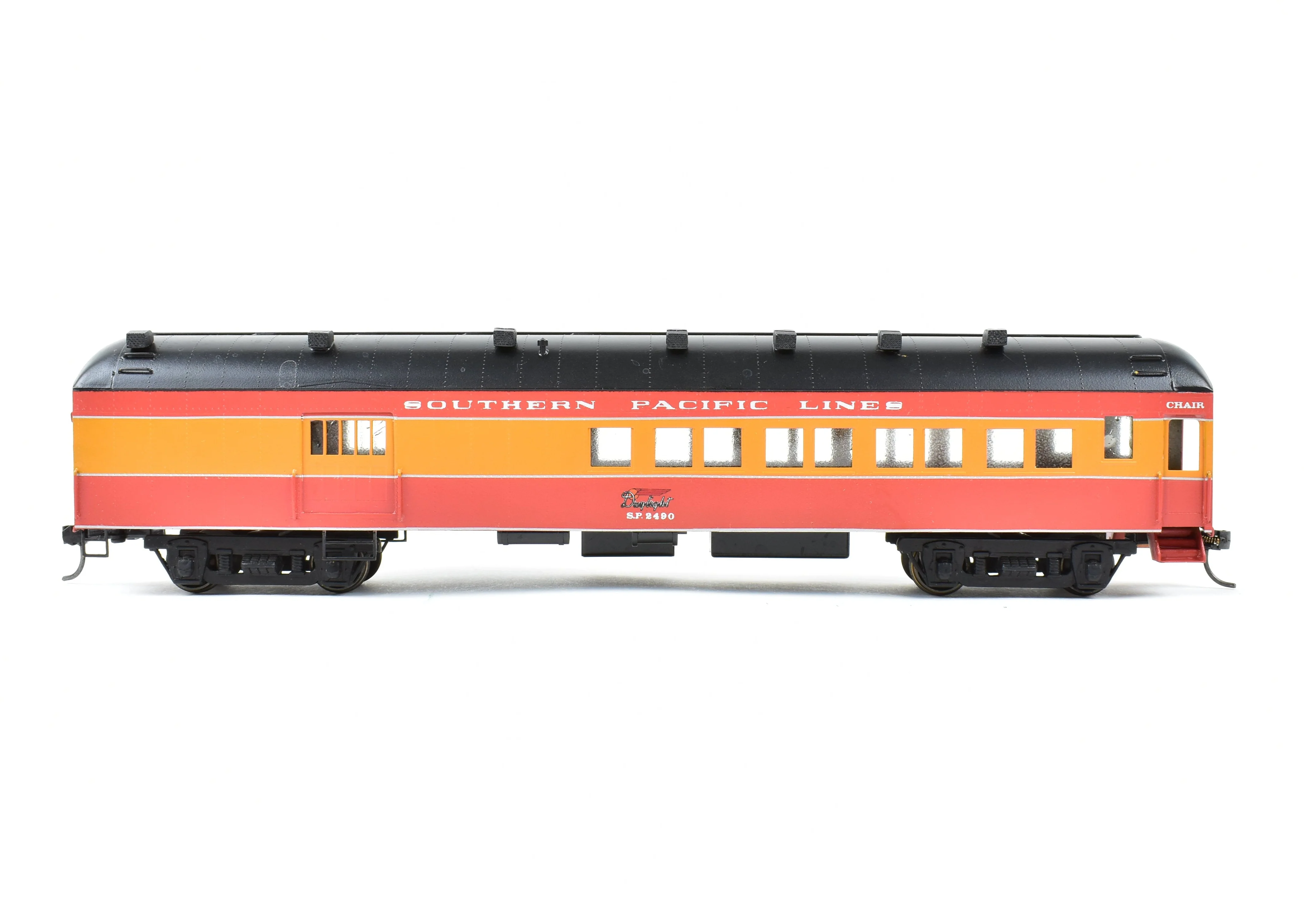 HO Brass S. Soho & Co. SP - Southern Pacific Harriman Combine CP "Daylight" No. 2490 - Image 3