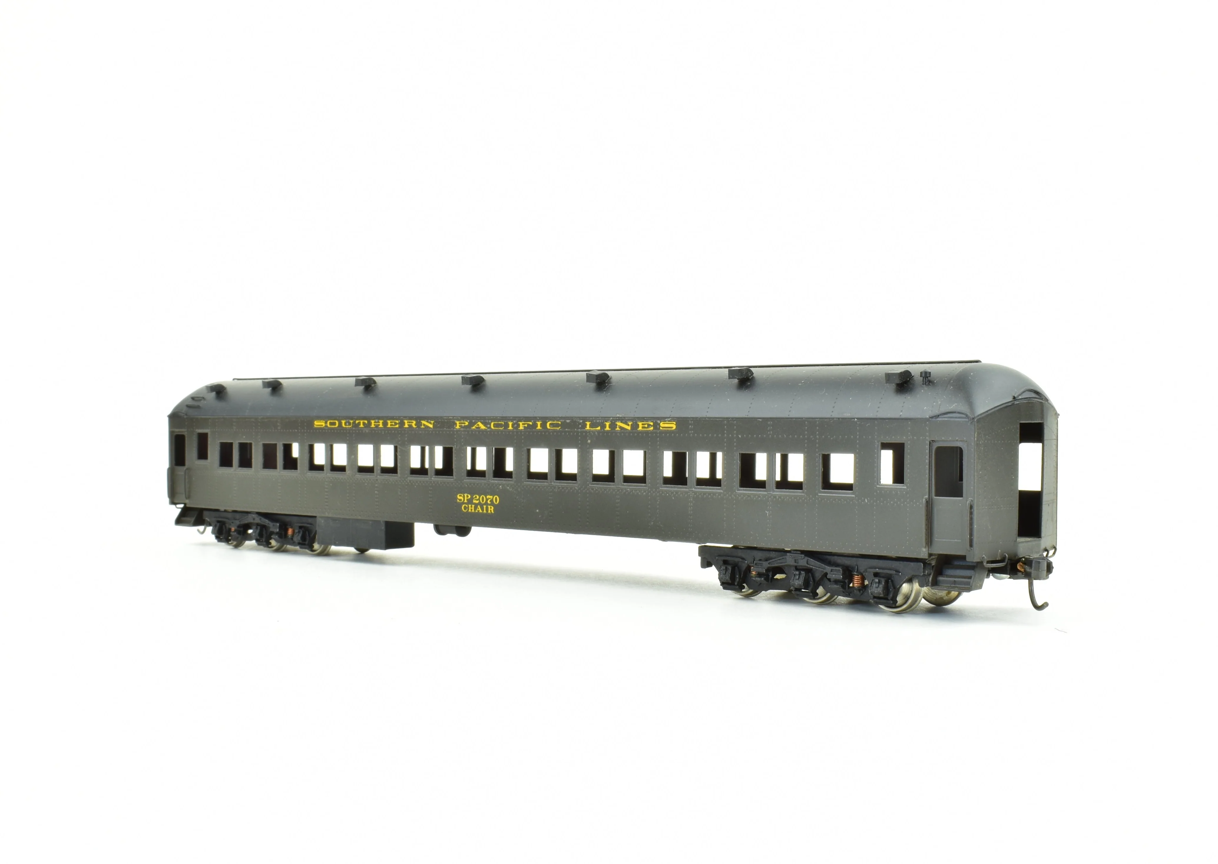 HO Brass Soho SP - Southern Pacific 79' Rebuilt Coach Custom Painted - Image 7