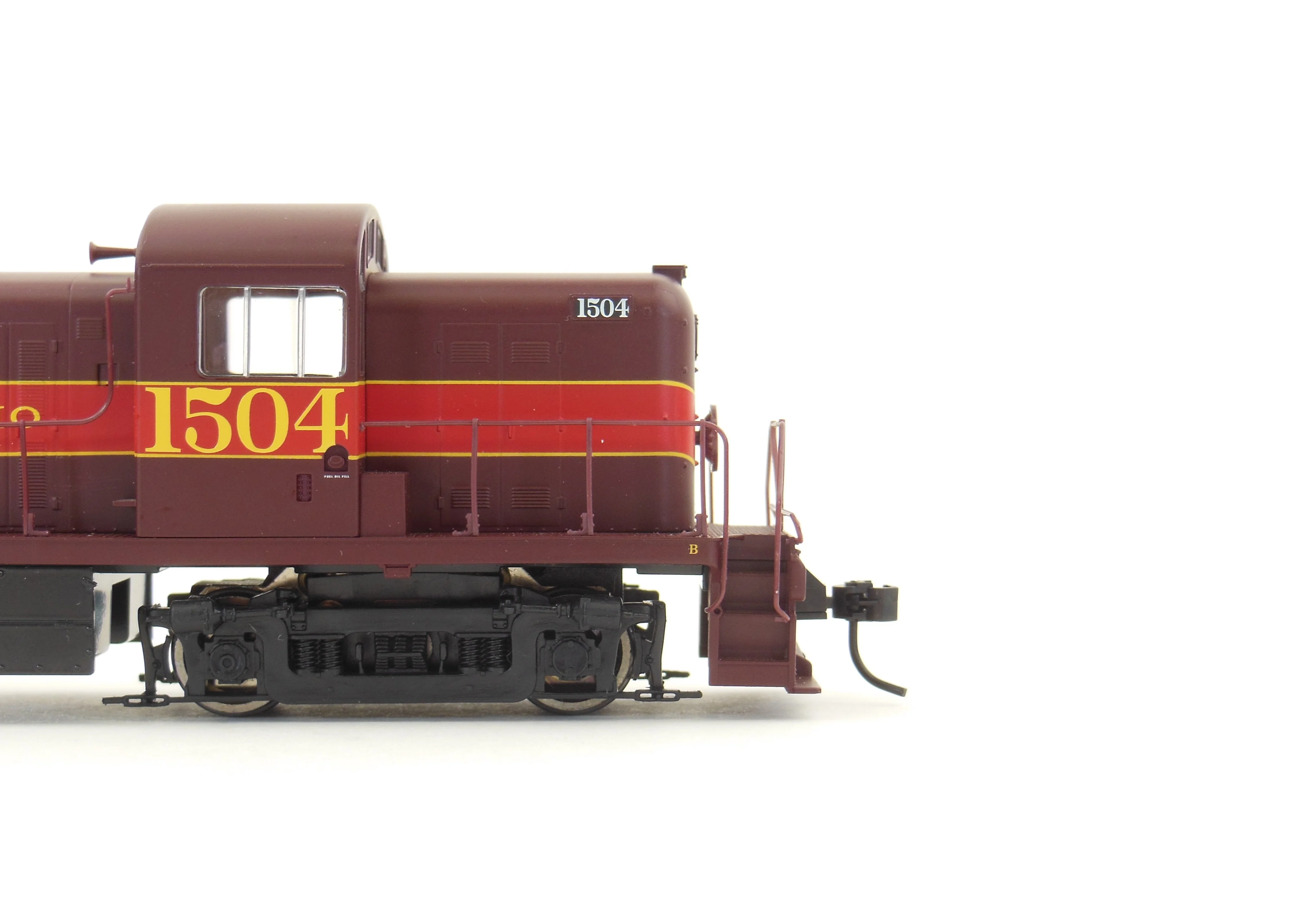 HO Life-Like Proto 1000 GM&O - Gulf Mobile & Ohio #1504 Alco RS2 Locomotive - Image 9