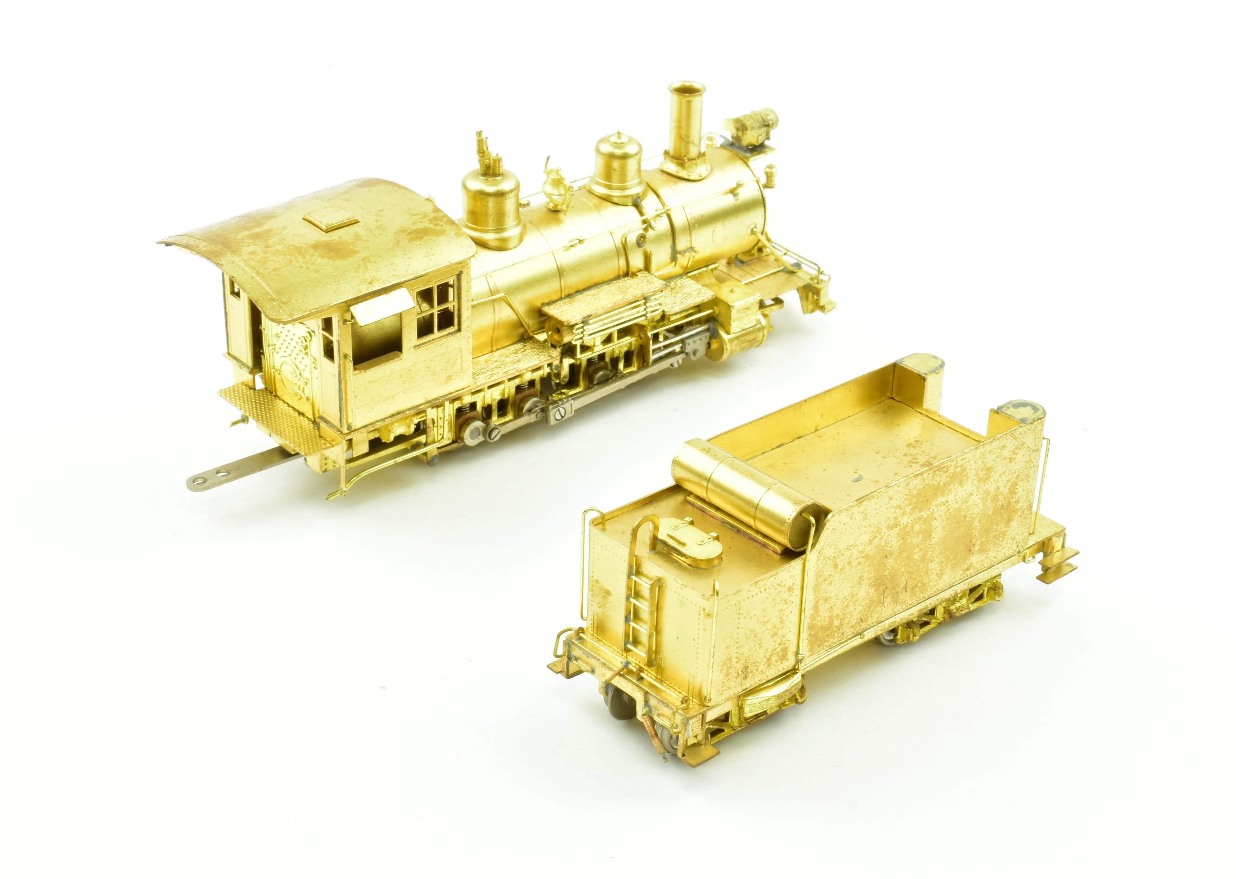 HOn3 Brass Westside Model Co. D&RGW - Denver & Rio Grande Western C-25 2-8-0 #375 - Image 6