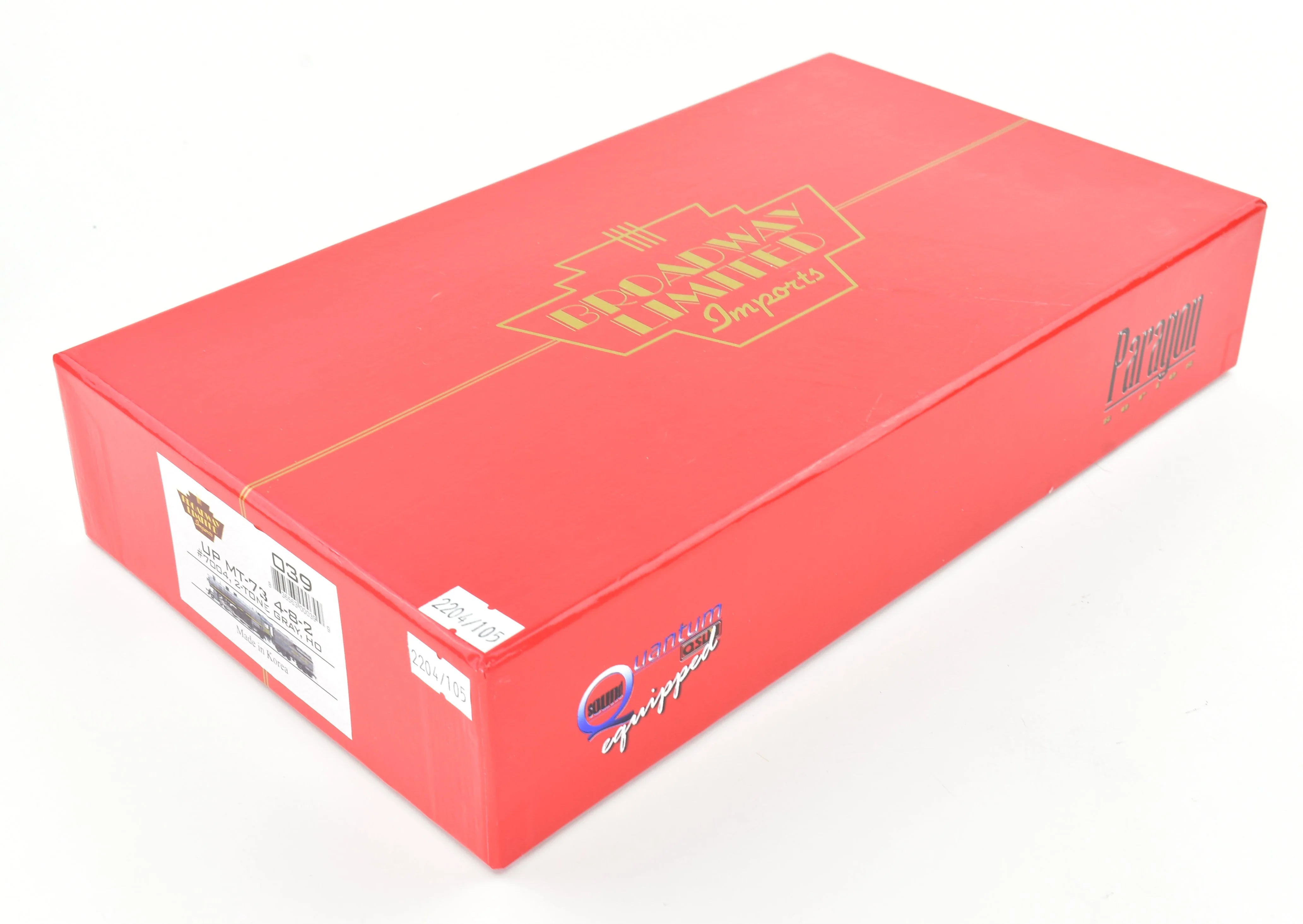 HO CON BLI - Broadway Limited Imports UP - Union Pacific MT-73 4-8-2 QSI DCC and Sound "Greyhound" - Image 18