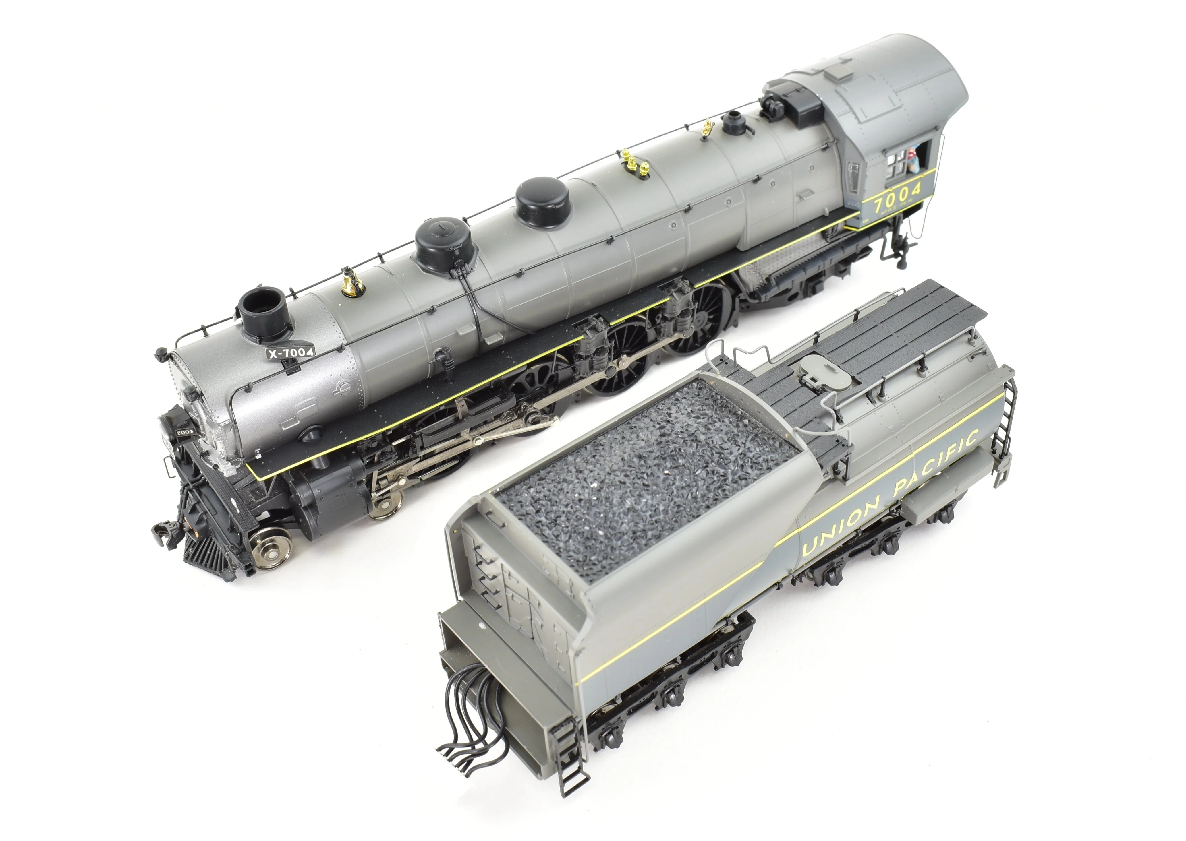 HO CON BLI - Broadway Limited Imports UP - Union Pacific MT-73 4-8-2 QSI DCC and Sound "Greyhound" - Image 5