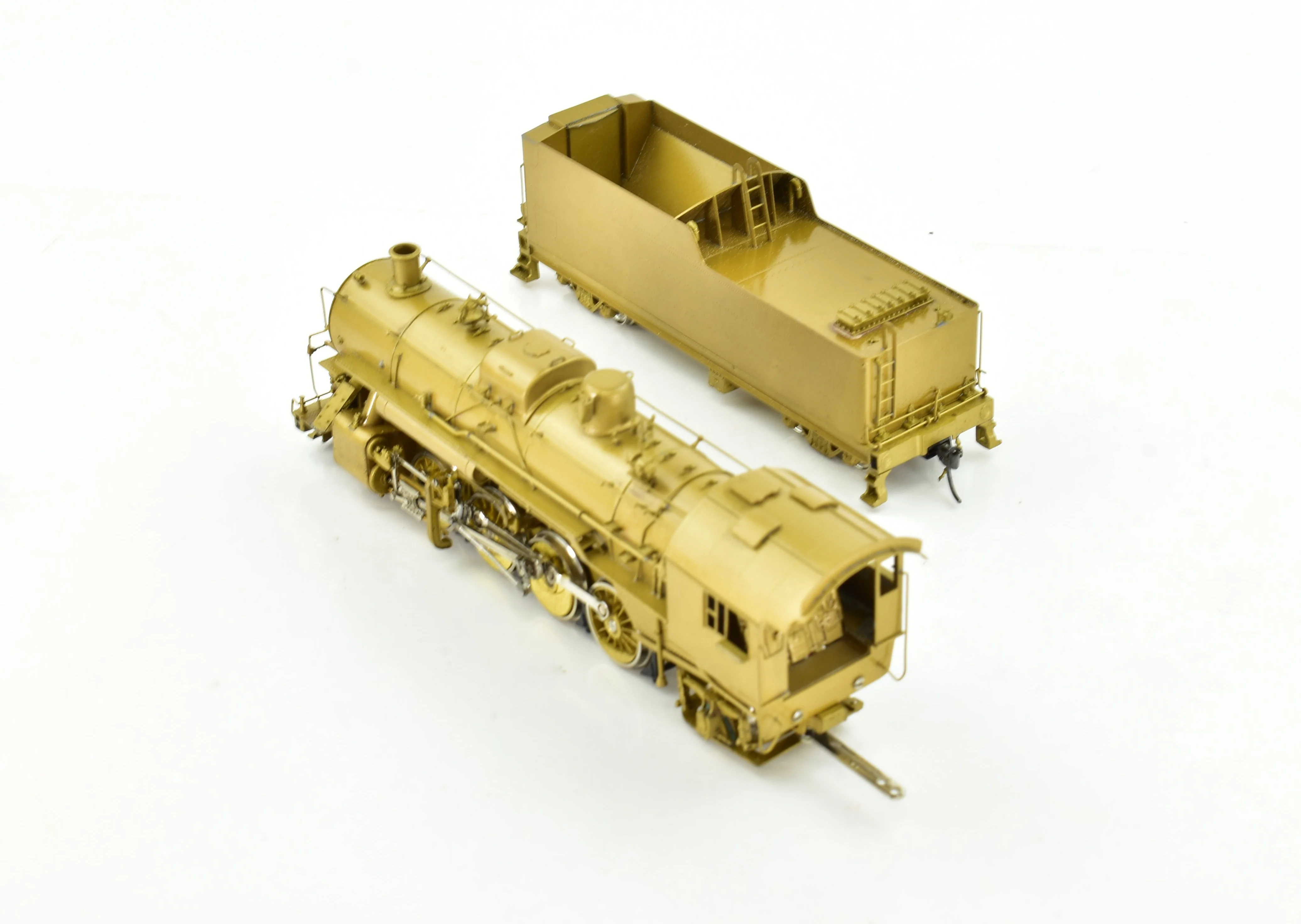 HO Brass Alco Models IC - Illinois Central  2-8-2 Mikado with Rebuilt Drive - Image 11