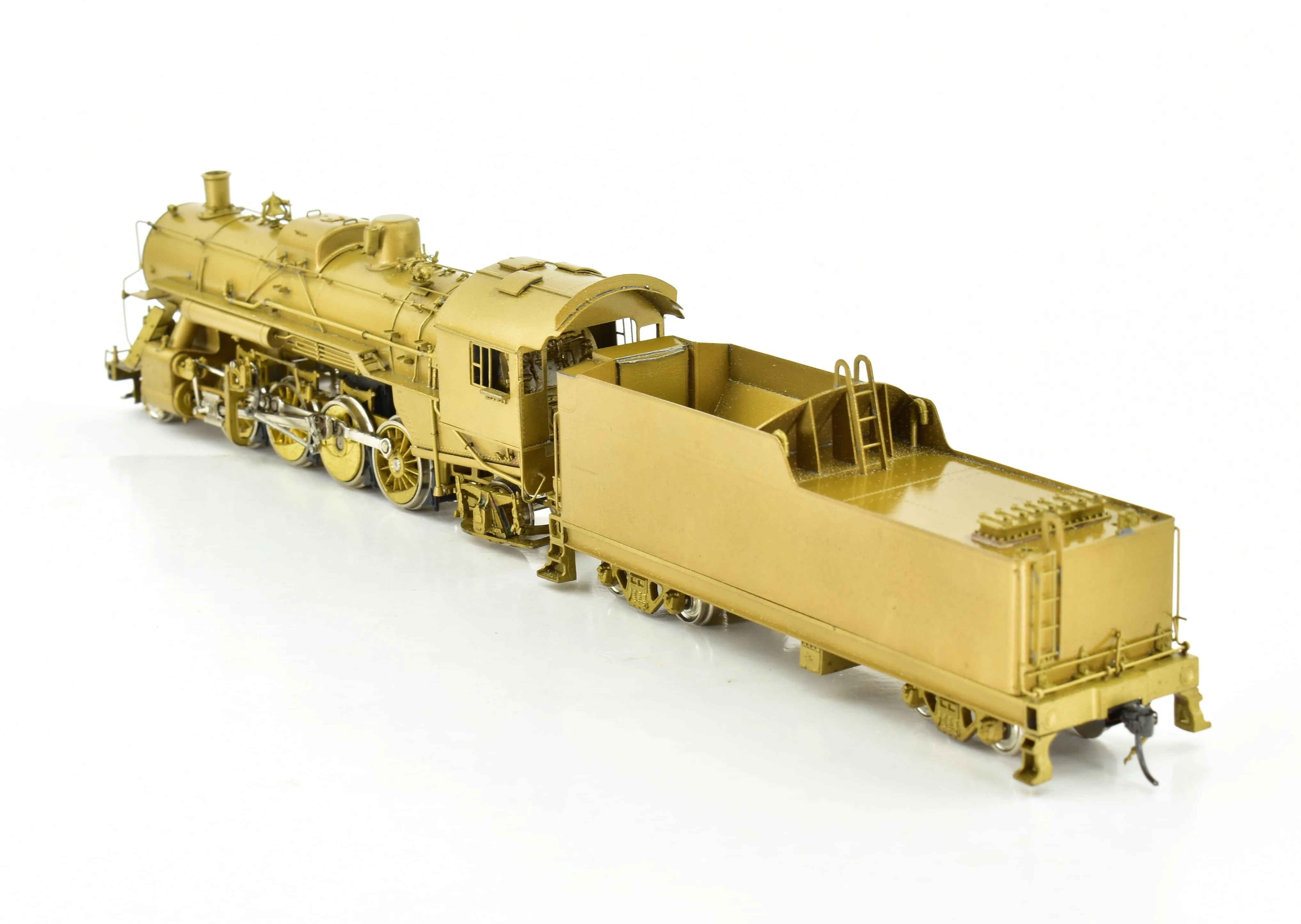 HO Brass Alco Models IC - Illinois Central  2-8-2 Mikado with Rebuilt Drive - Image 7