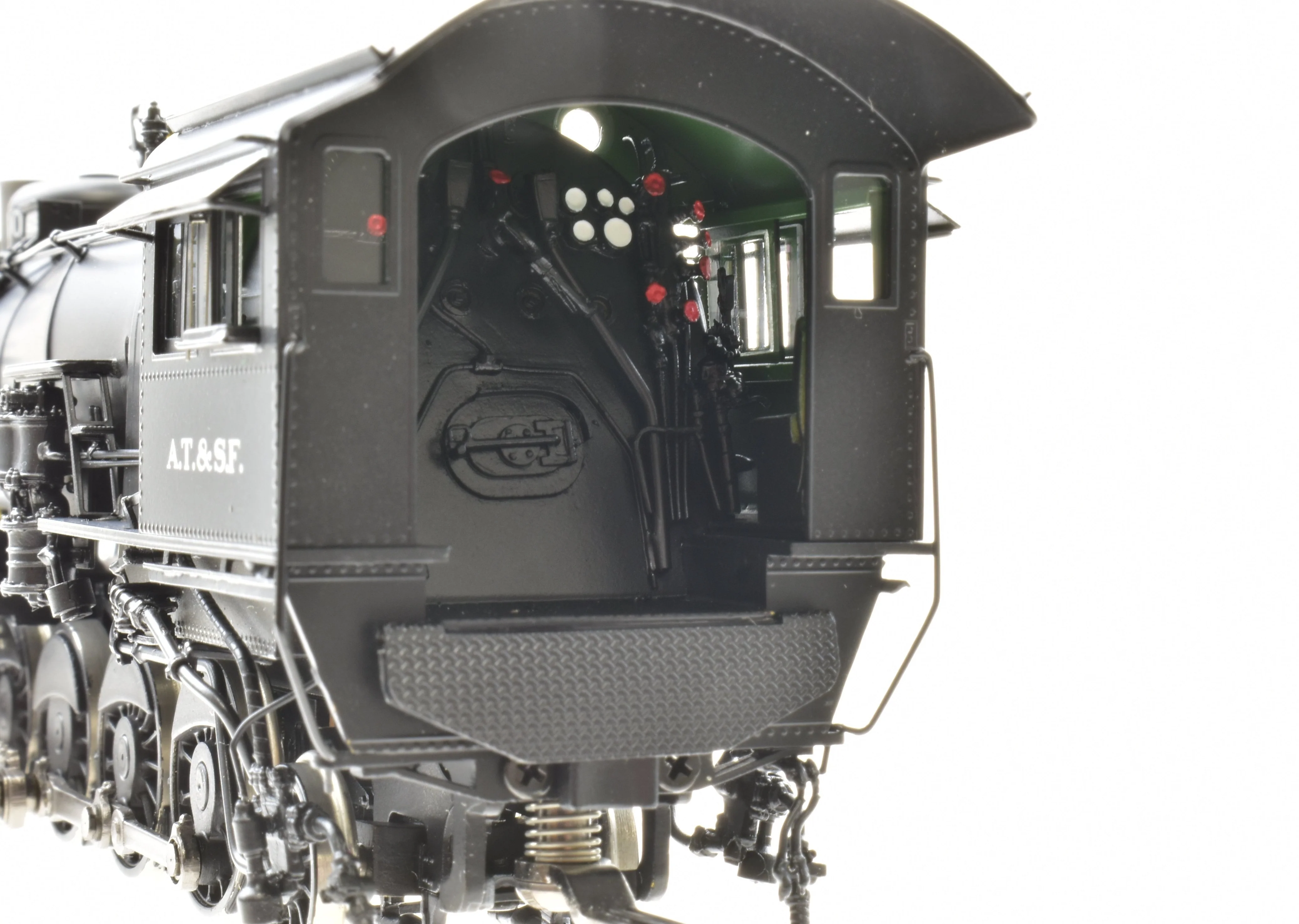 HO Brass CON DVP - Division Point ATSF - Santa Fe 2-10-2 Factory Painted #1609 - Image 16