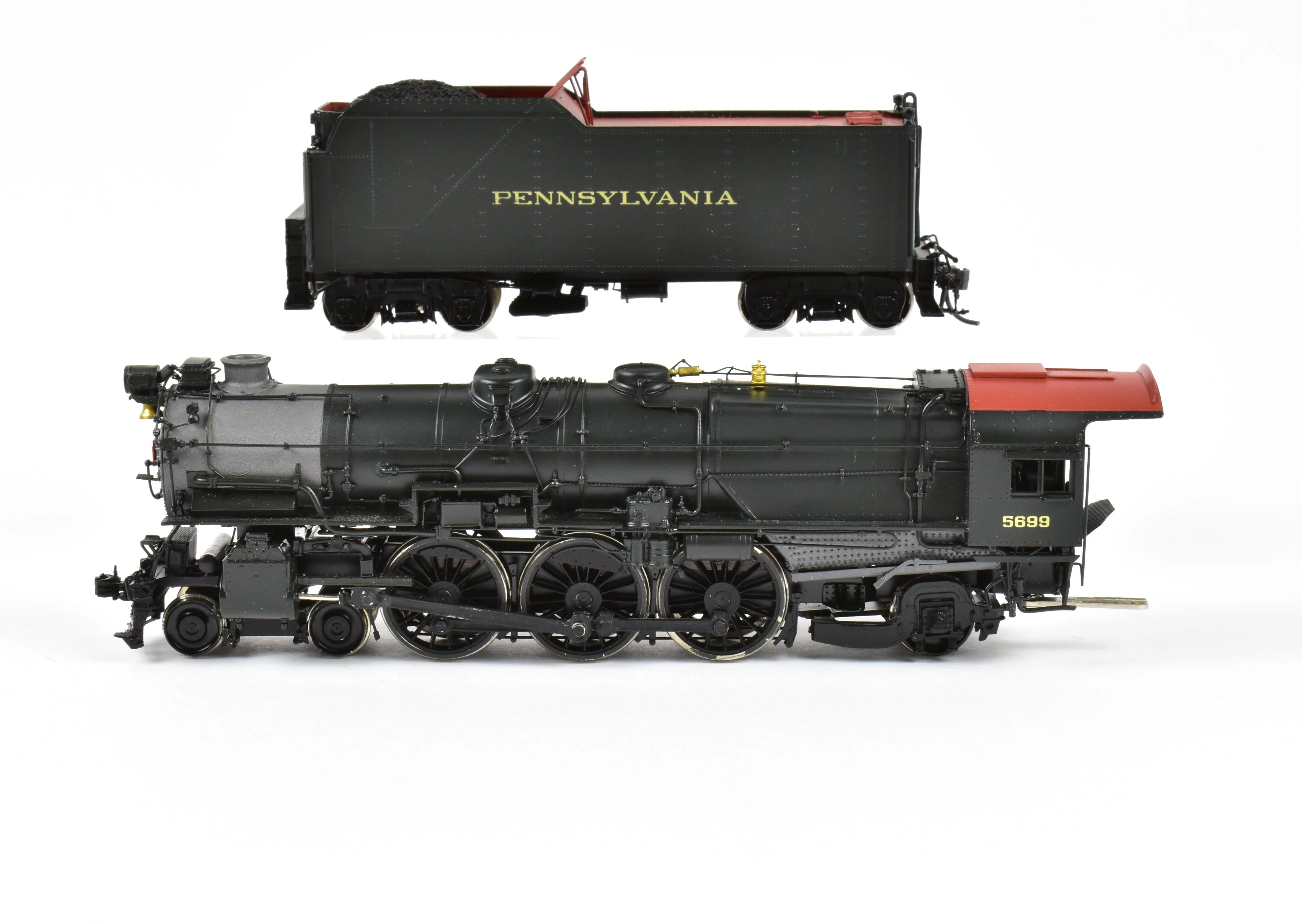 HO Brass CON Key Imports PRR - Pennsylvania Railroad K-5 4-6-2 Pacific FP No. 5699 With Caprotti Valve Gear - Image 3