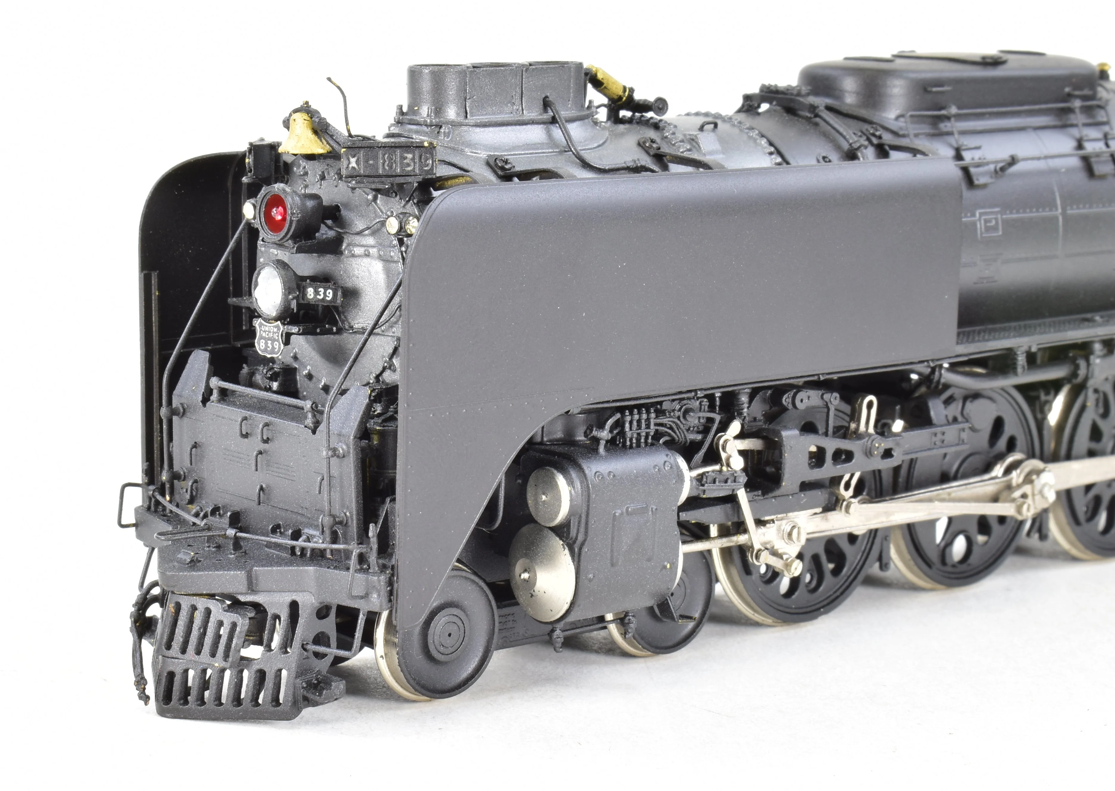 HO Brass CON OMI - Overland Models Inc. UP - Union Pacific FEF-3 4-8-4 Custom Painted No. 839 With Triple Stack - Image 13