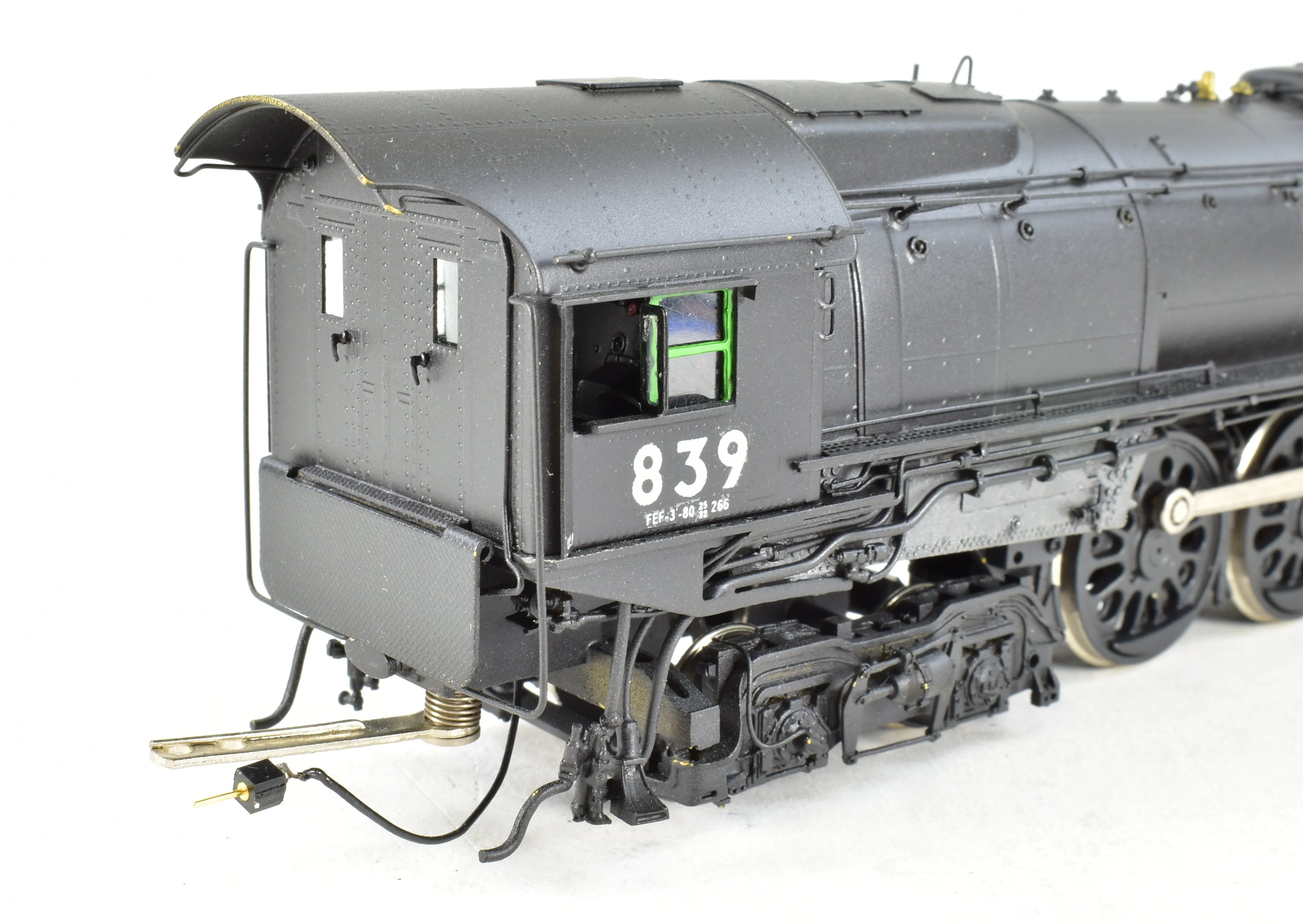 HO Brass CON OMI - Overland Models Inc. UP - Union Pacific FEF-3 4-8-4 Custom Painted No. 839 With Triple Stack - Image 19