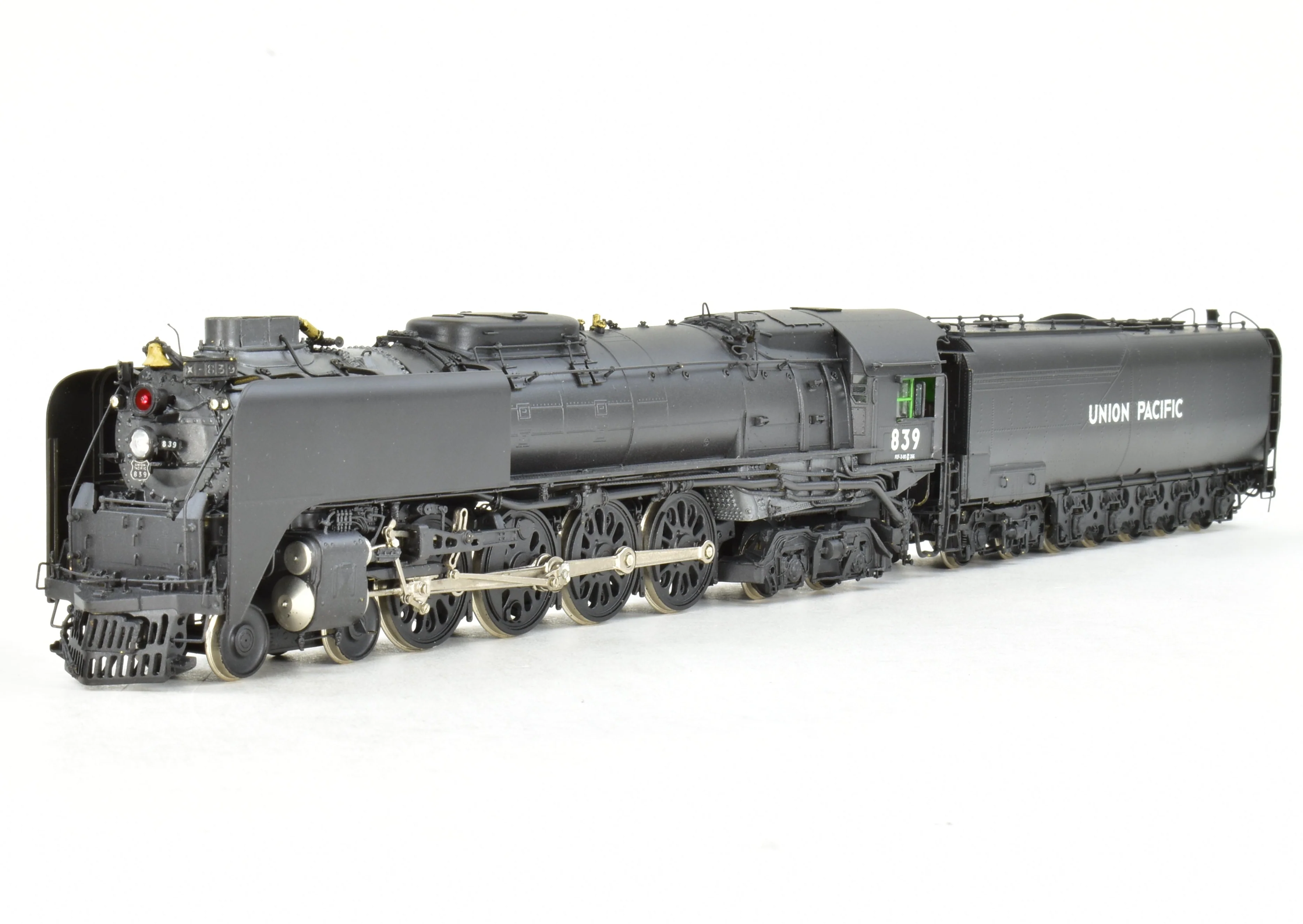 HO Brass CON OMI - Overland Models Inc. UP - Union Pacific FEF-3 4-8-4 Custom Painted No. 839 With Triple Stack - Image 5