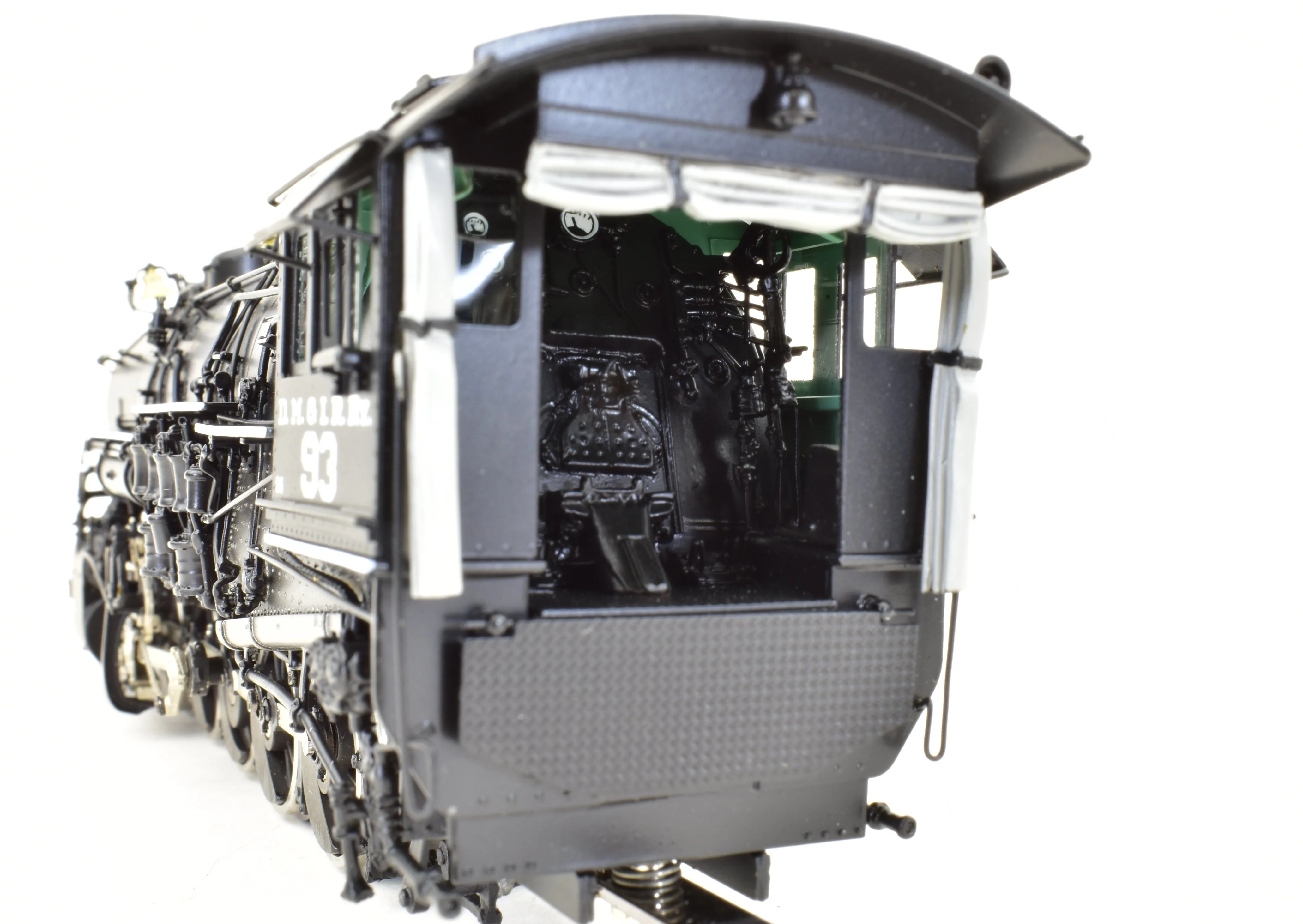 HO Brass CON PSC - Precision Scale Co. DM&IR S-6 0-10-0 Factory Painted #93 - Image 12