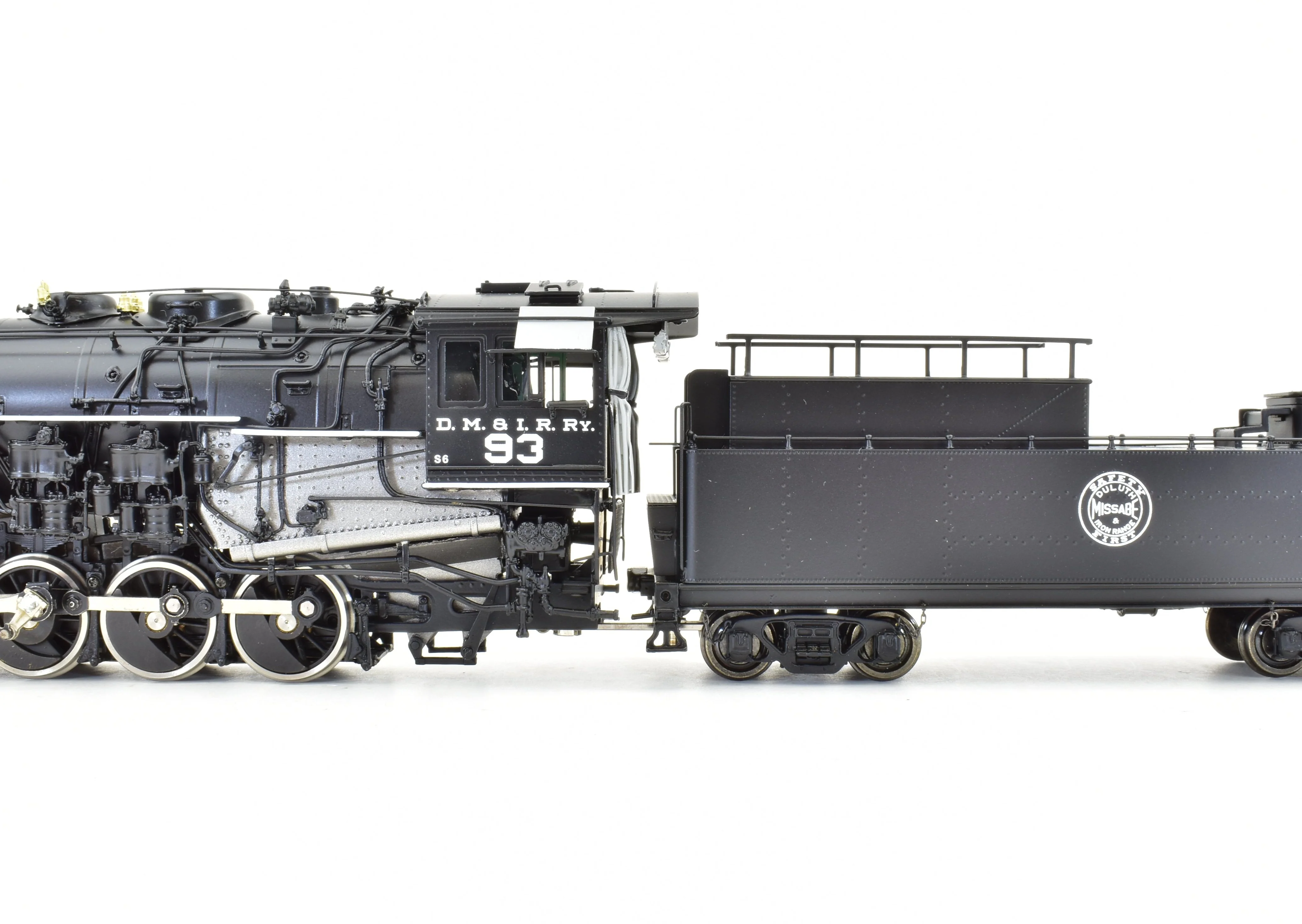 HO Brass CON PSC - Precision Scale Co. DM&IR S-6 0-10-0 Factory Painted #93 - Image 16