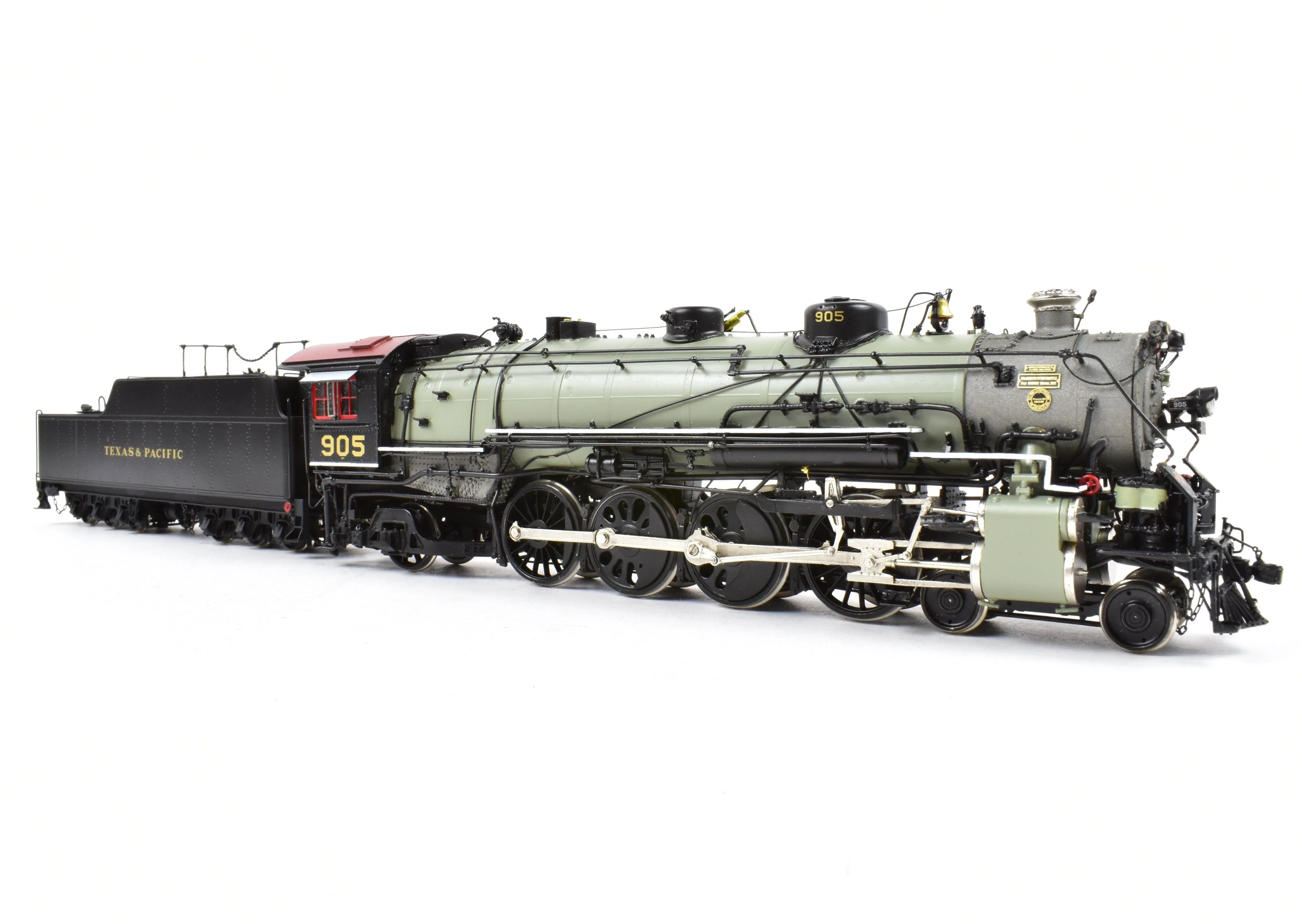 HO Brass CON PSC - Precision Scale Co. T&P - Texas & Pacific M-2 4-8-2 FP No. 905 - Image 4