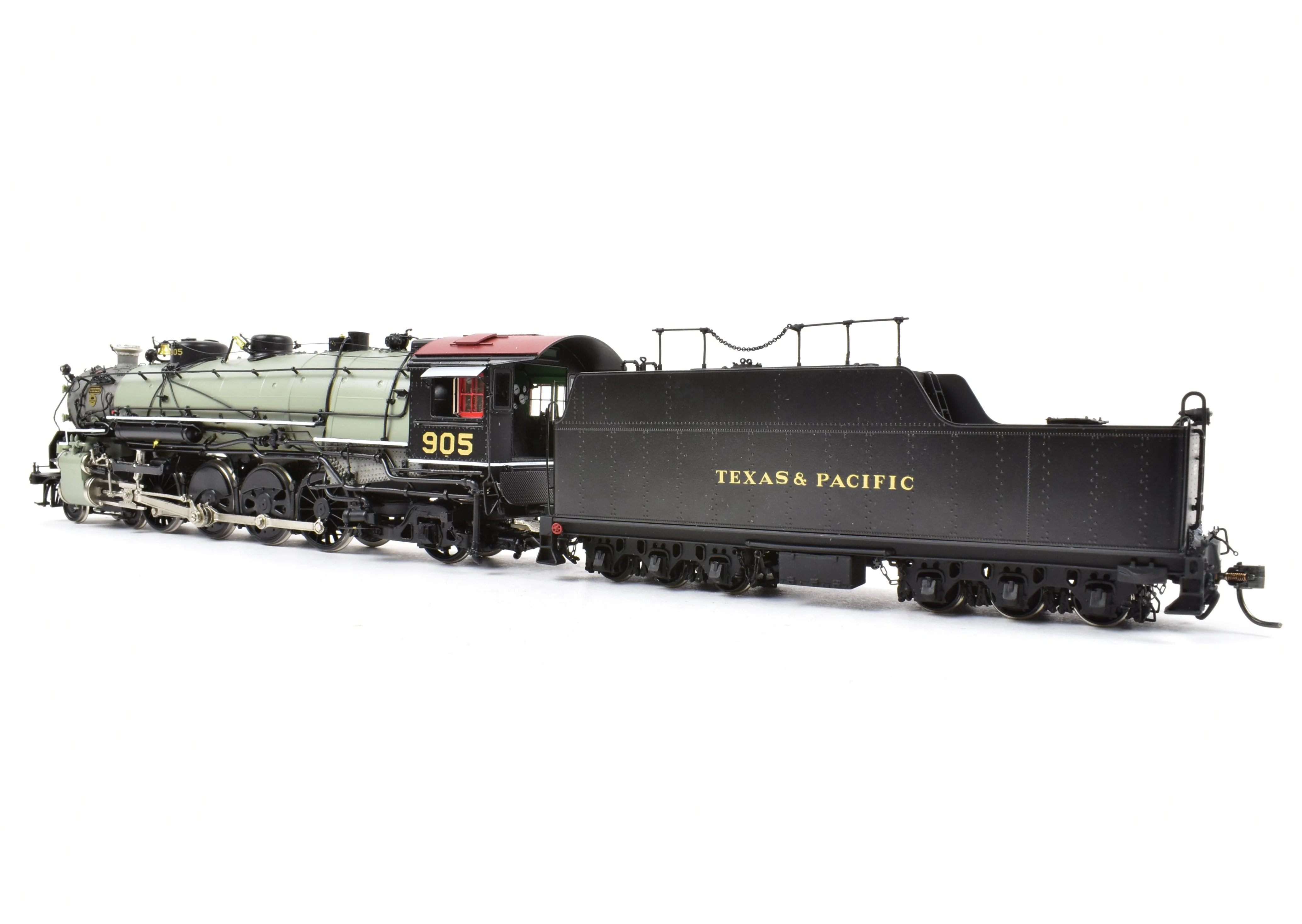 HO Brass CON PSC - Precision Scale Co. T&P - Texas & Pacific M-2 4-8-2 FP No. 905 - Image 5