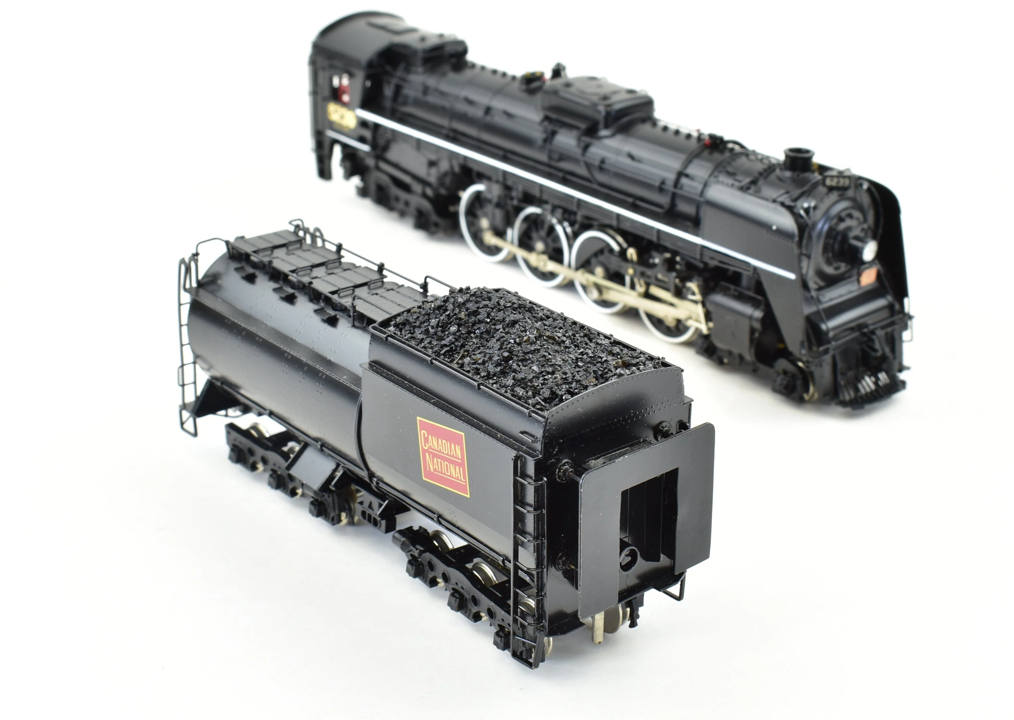 HO Brass CON VH - Van Hobbies CNR - Canadian National Railway 4-8-4 Class U-2-H  #6239 FP - Image 12