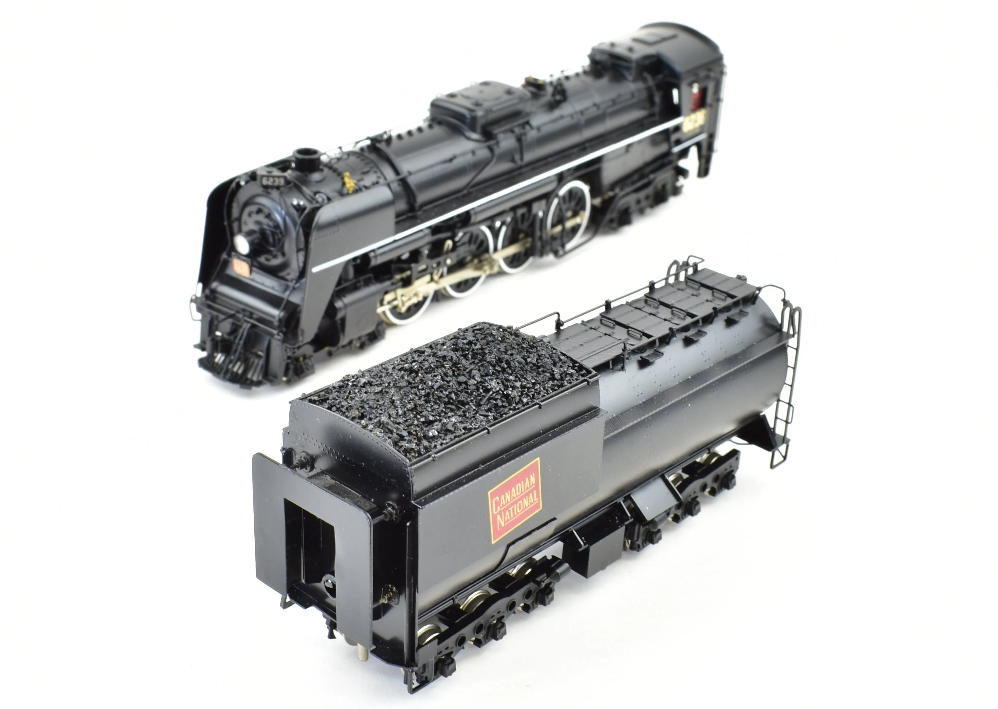 HO Brass CON VH - Van Hobbies CNR - Canadian National Railway 4-8-4 Class U-2-H  #6239 FP - Image 13