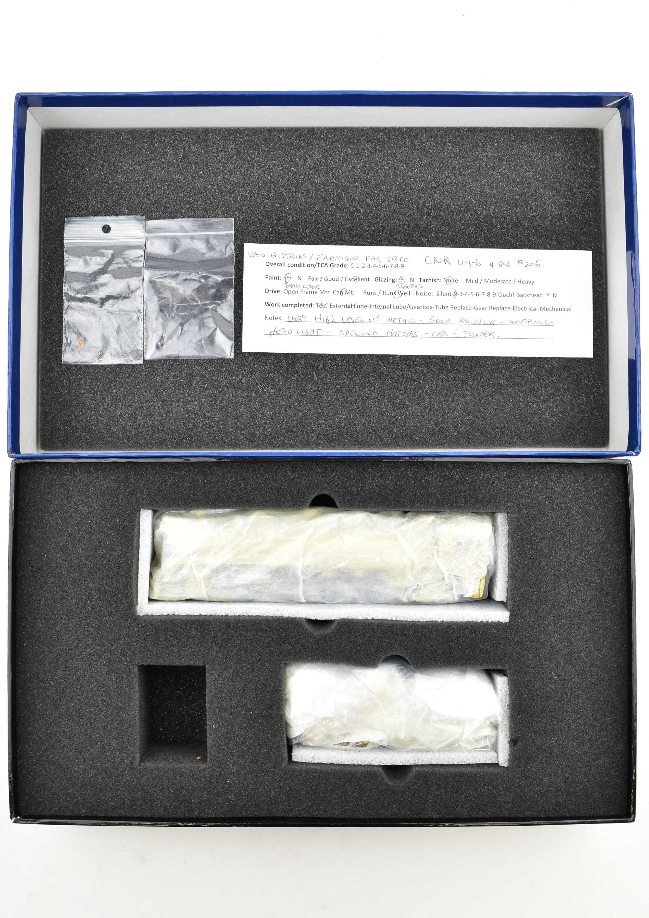 HO Brass CON VH - Van Hobbies CNR - Canadian National Railway U-1-b 4-8-2 #6028 Mountain Locomotive - Image 23