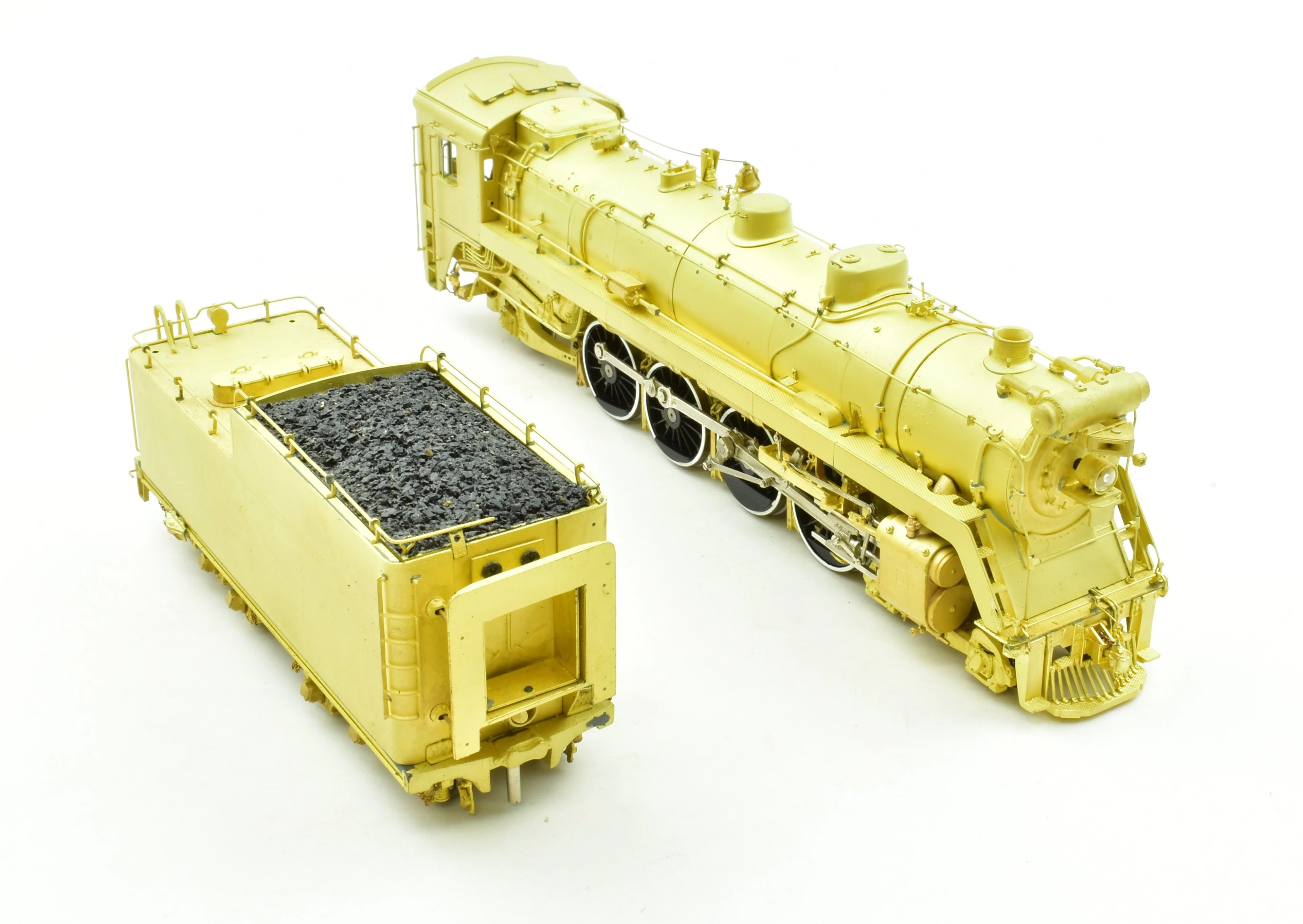 HO Brass CON VH - Van Hobbies CNR - Canadian National Railway U-1-b 4-8-2 #6028 Mountain Locomotive - Image 7