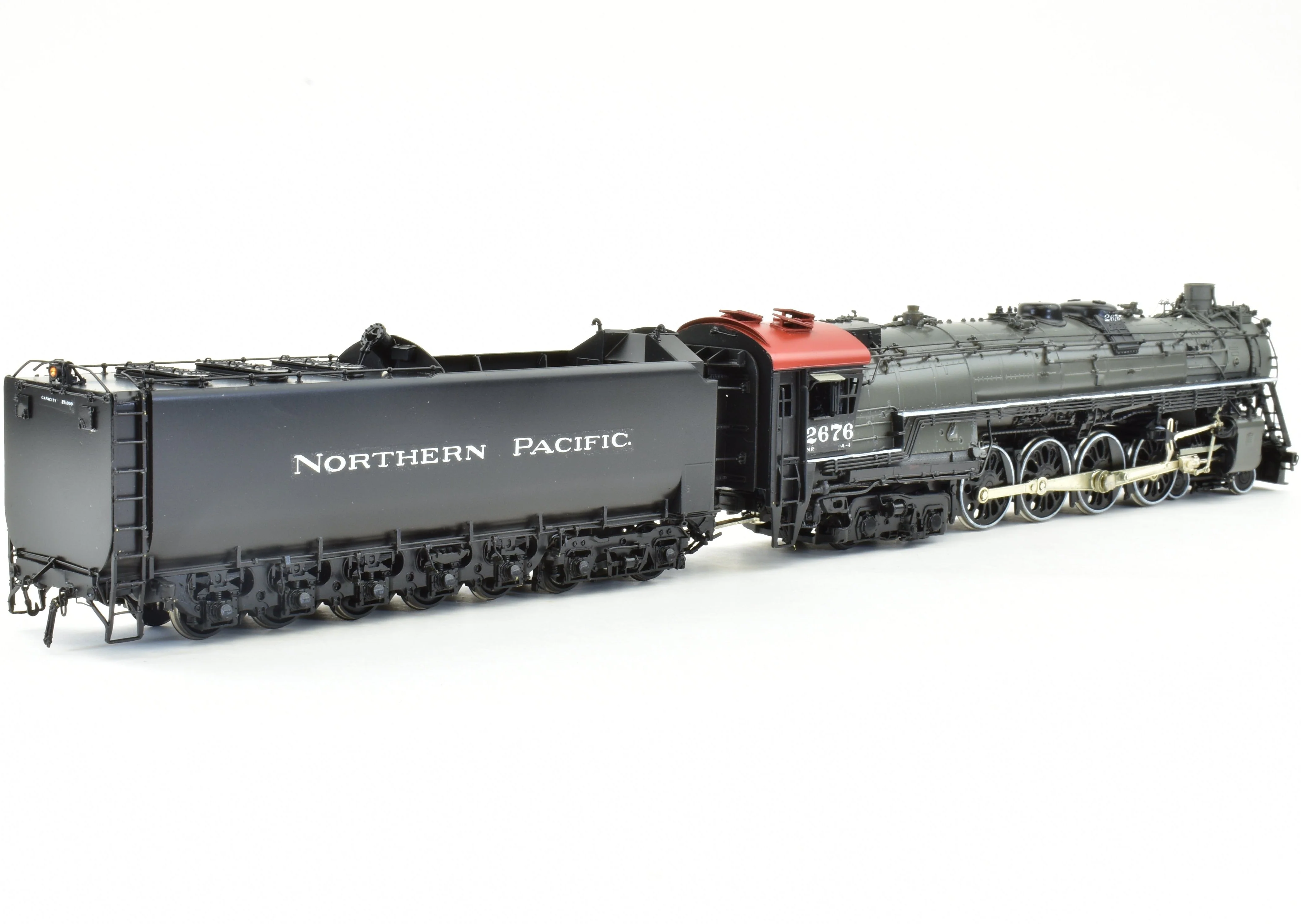 HO Brass CON W&R Enterprises NP - Northern Pacific A-4 4-8-4 Pro Painted - Image 4