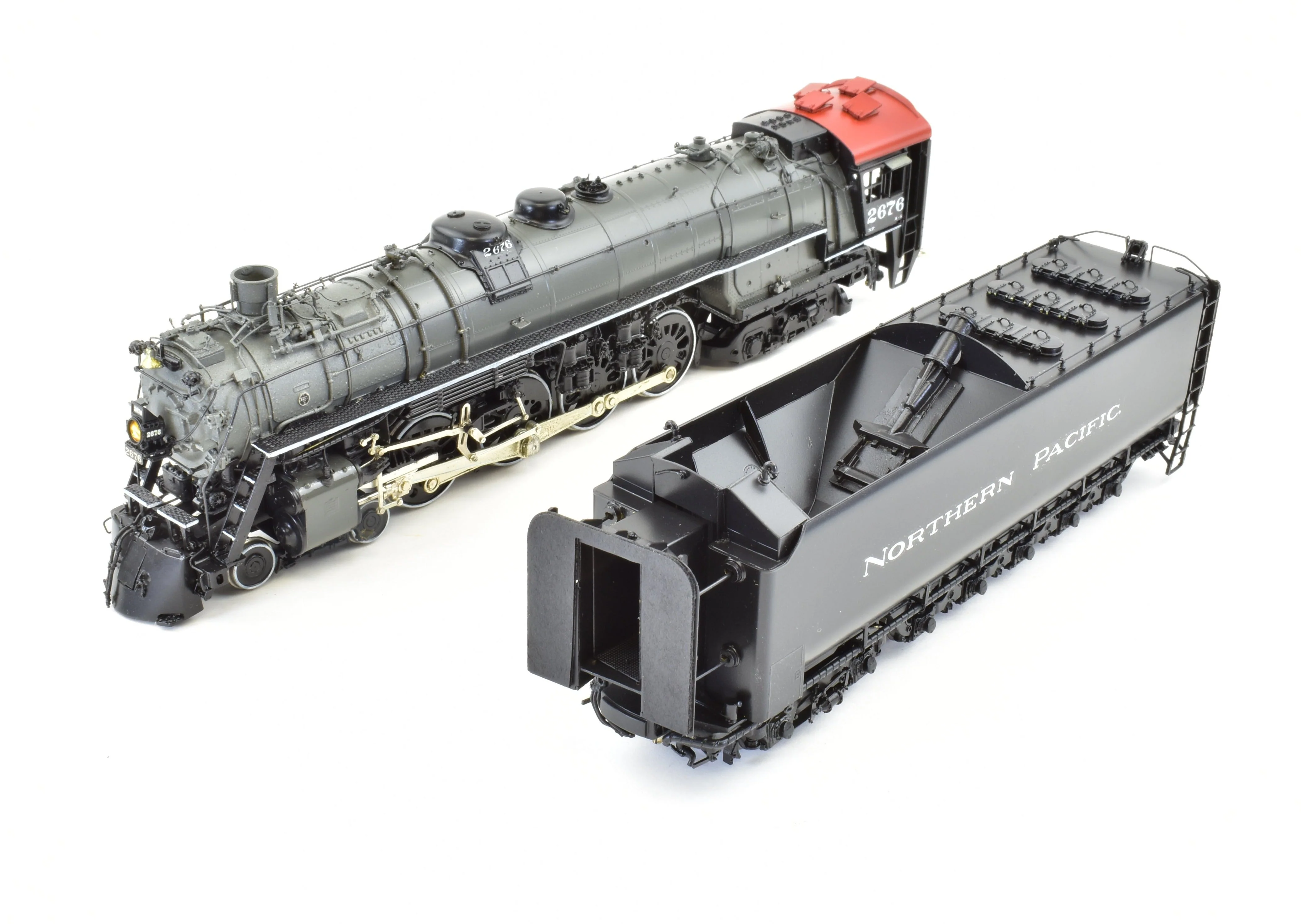 HO Brass CON W&R Enterprises NP - Northern Pacific A-4 4-8-4 Pro Painted - Image 8