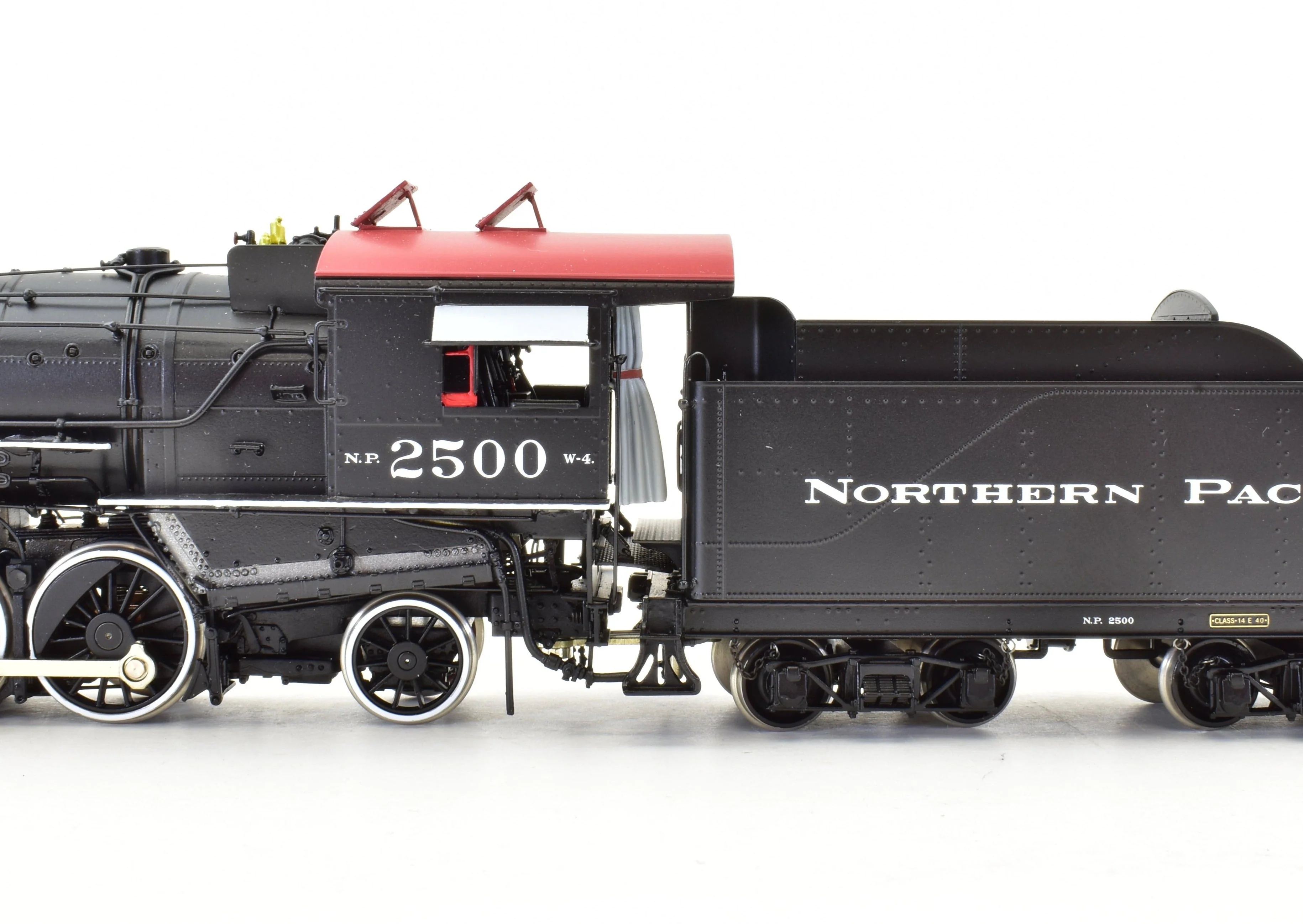 HO Brass CON W&R Enterprises NP - Northern Pacific Class W-4 2-8-2 Version 1 FP #2500 - Image 18