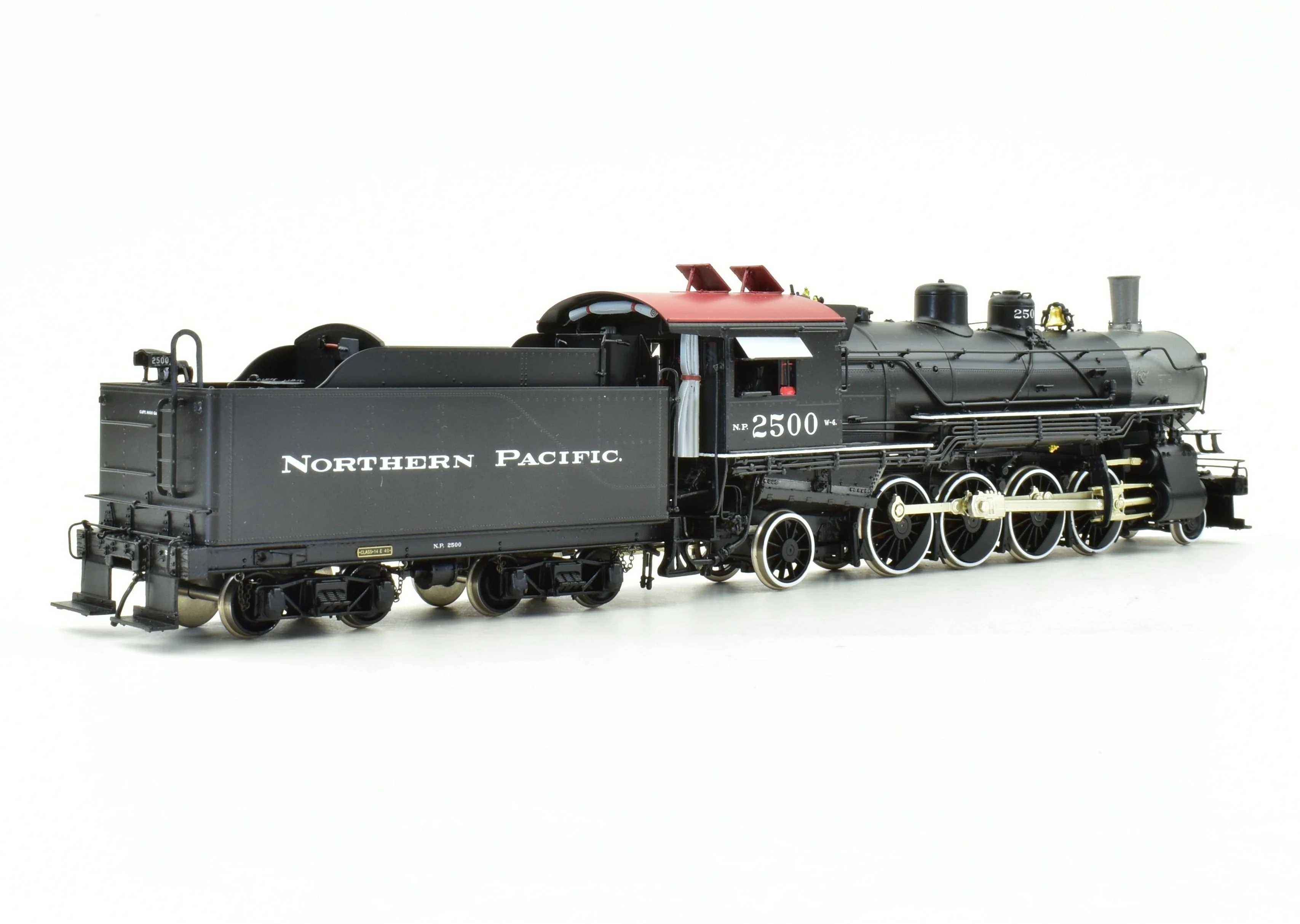 HO Brass CON W&R Enterprises NP - Northern Pacific Class W-4 2-8-2 Version 1 FP #2500 - Image 5
