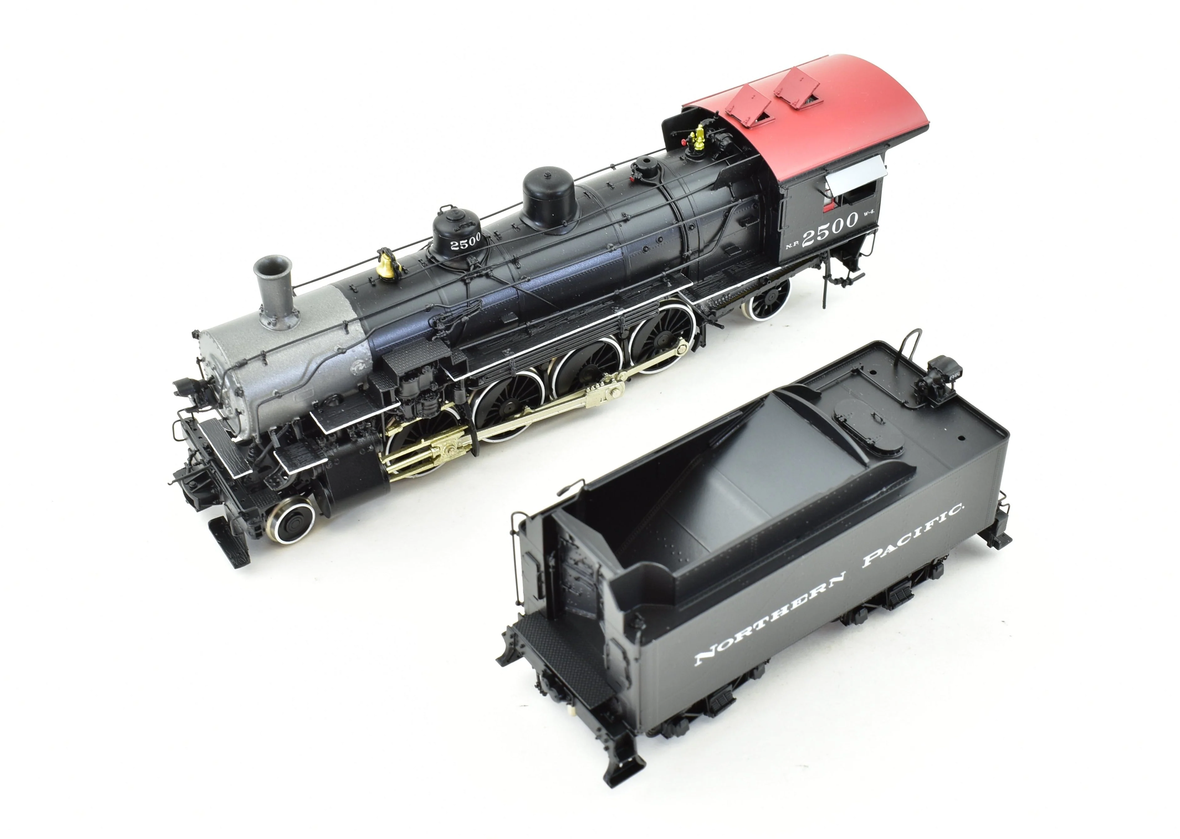 HO Brass CON W&R Enterprises NP - Northern Pacific Class W-4 2-8-2 Version 1 FP #2500 - Image 7