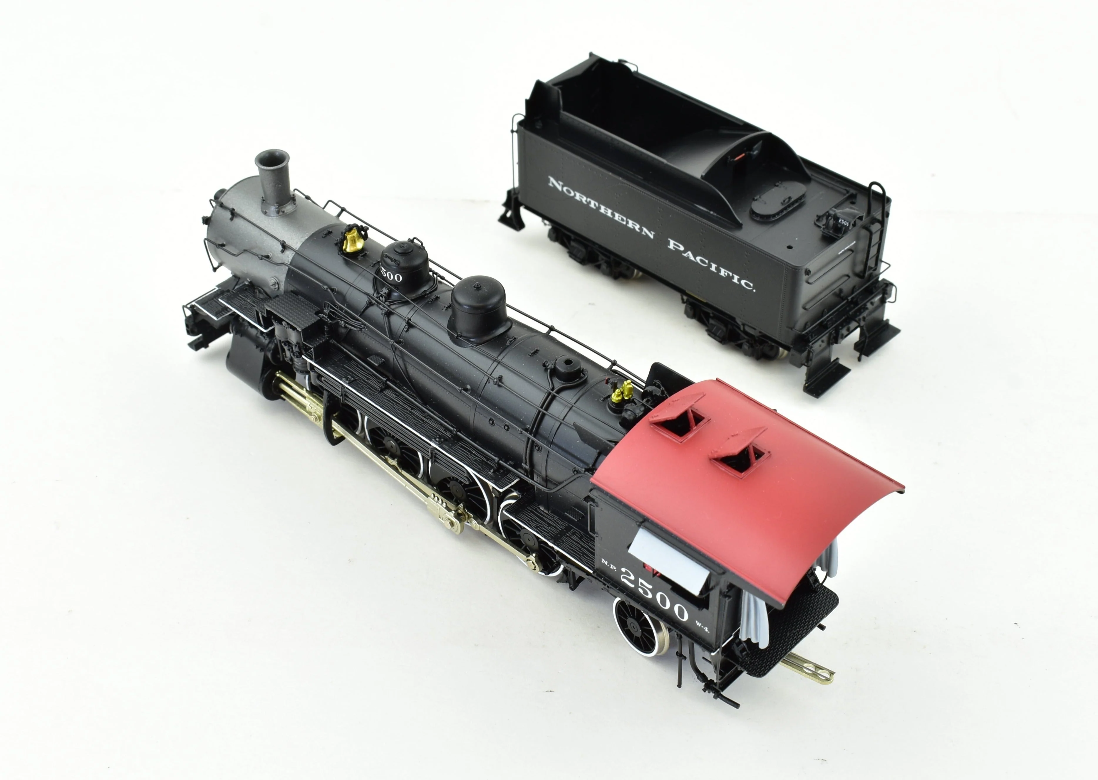 HO Brass CON W&R Enterprises NP - Northern Pacific Class W-4 2-8-2 Version 1 FP #2500 - Image 8
