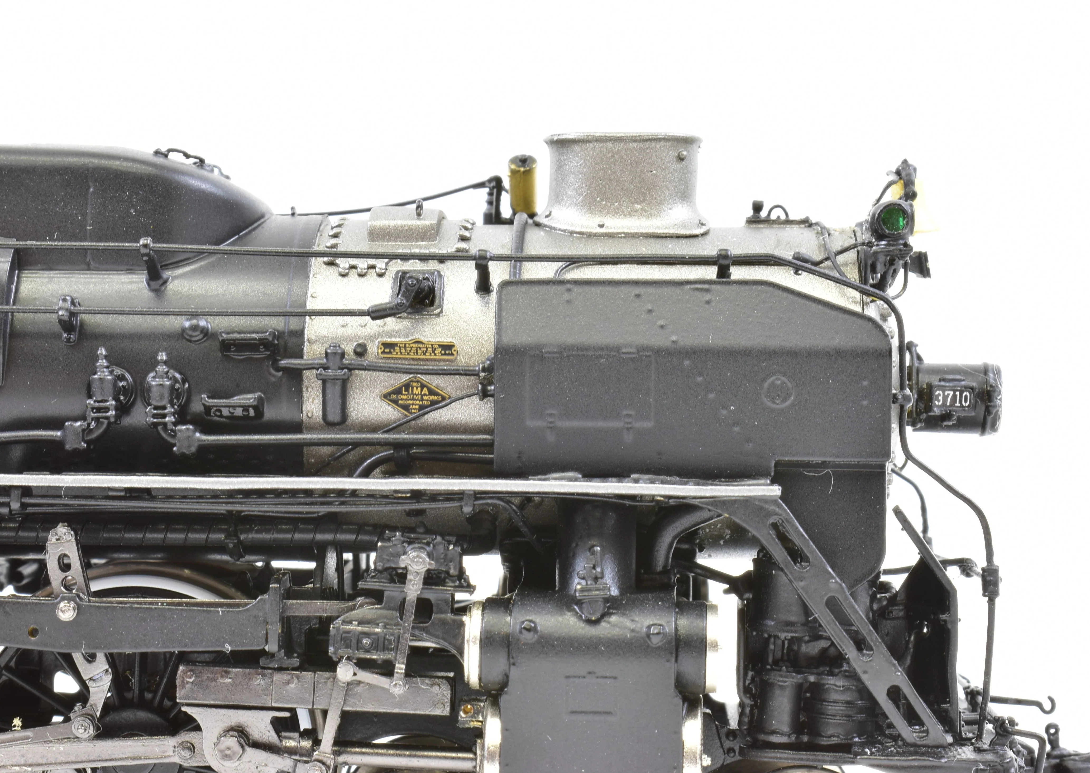 HO Brass DVP - Division Point B&M - Boston & Maine P-4a 4-6-2 Pacific FP #3710 with Skyline Casting - Image 15