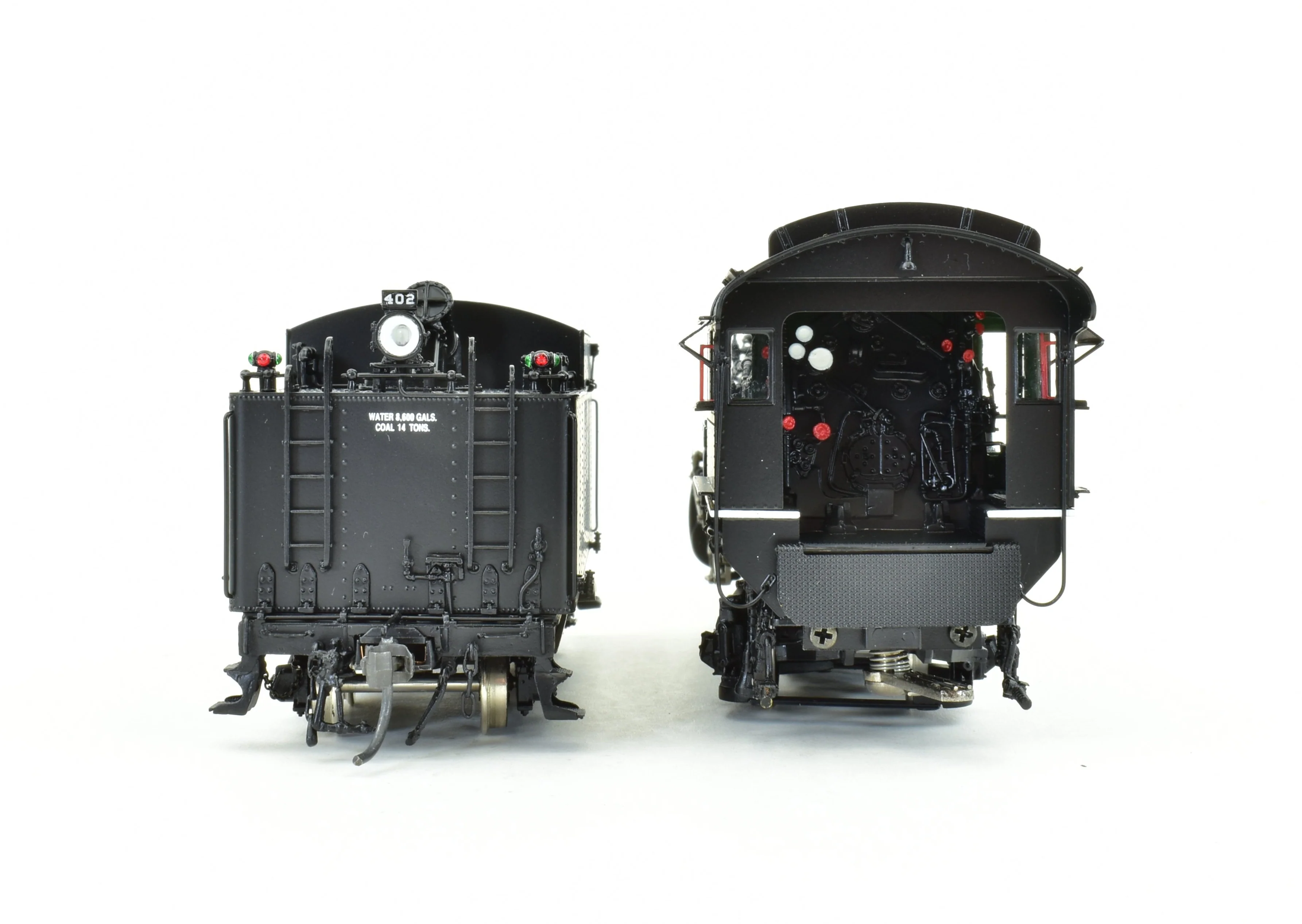 HO Brass CON DVP - Division Point DM&IR - Duluth Missabe & Iron Range Class "P" 4-6-2 #402 Grey Boiler Scheme FP - Image 10