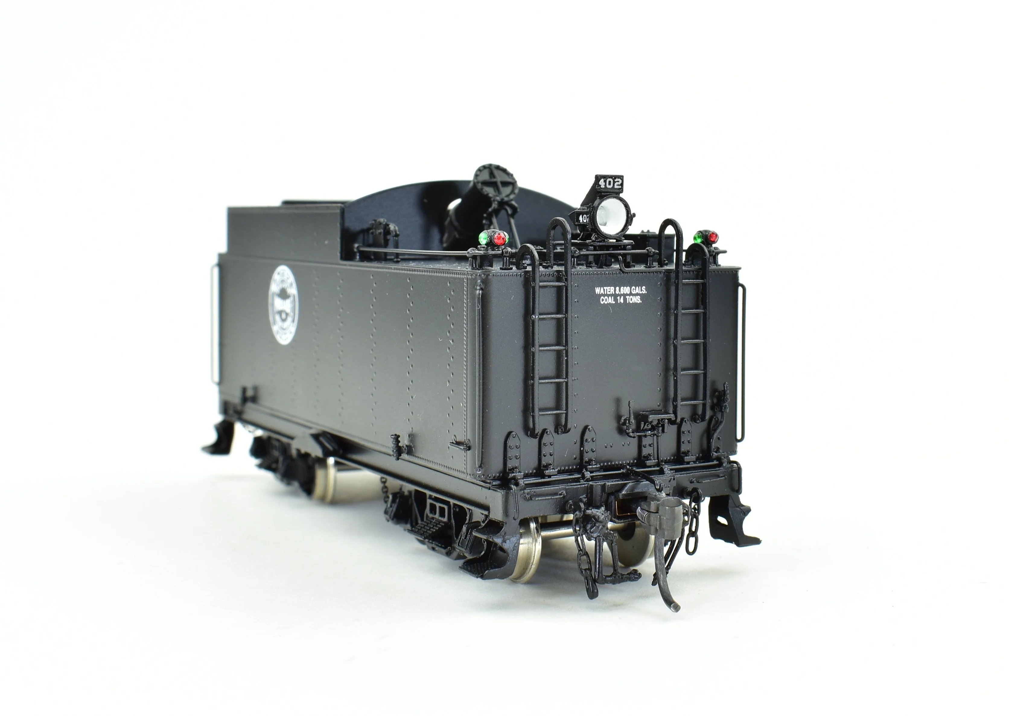 HO Brass CON DVP - Division Point DM&IR - Duluth Missabe & Iron Range Class "P" 4-6-2 #402 Grey Boiler Scheme FP - Image 20