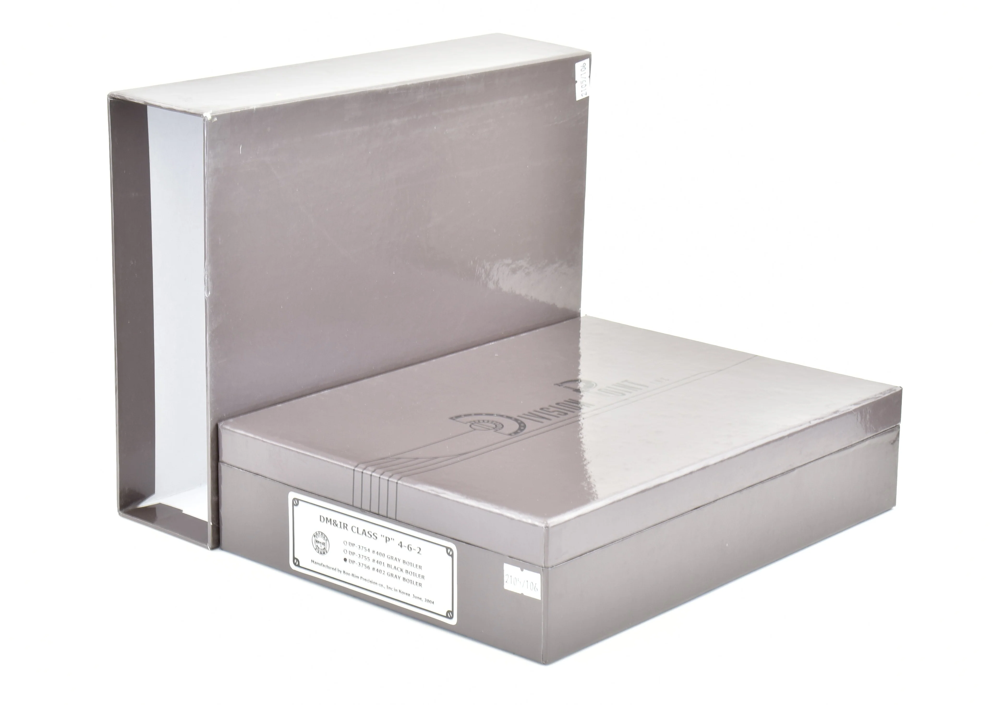 HO Brass CON DVP - Division Point DM&IR - Duluth Missabe & Iron Range Class "P" 4-6-2 #402 Grey Boiler Scheme FP - Image 21