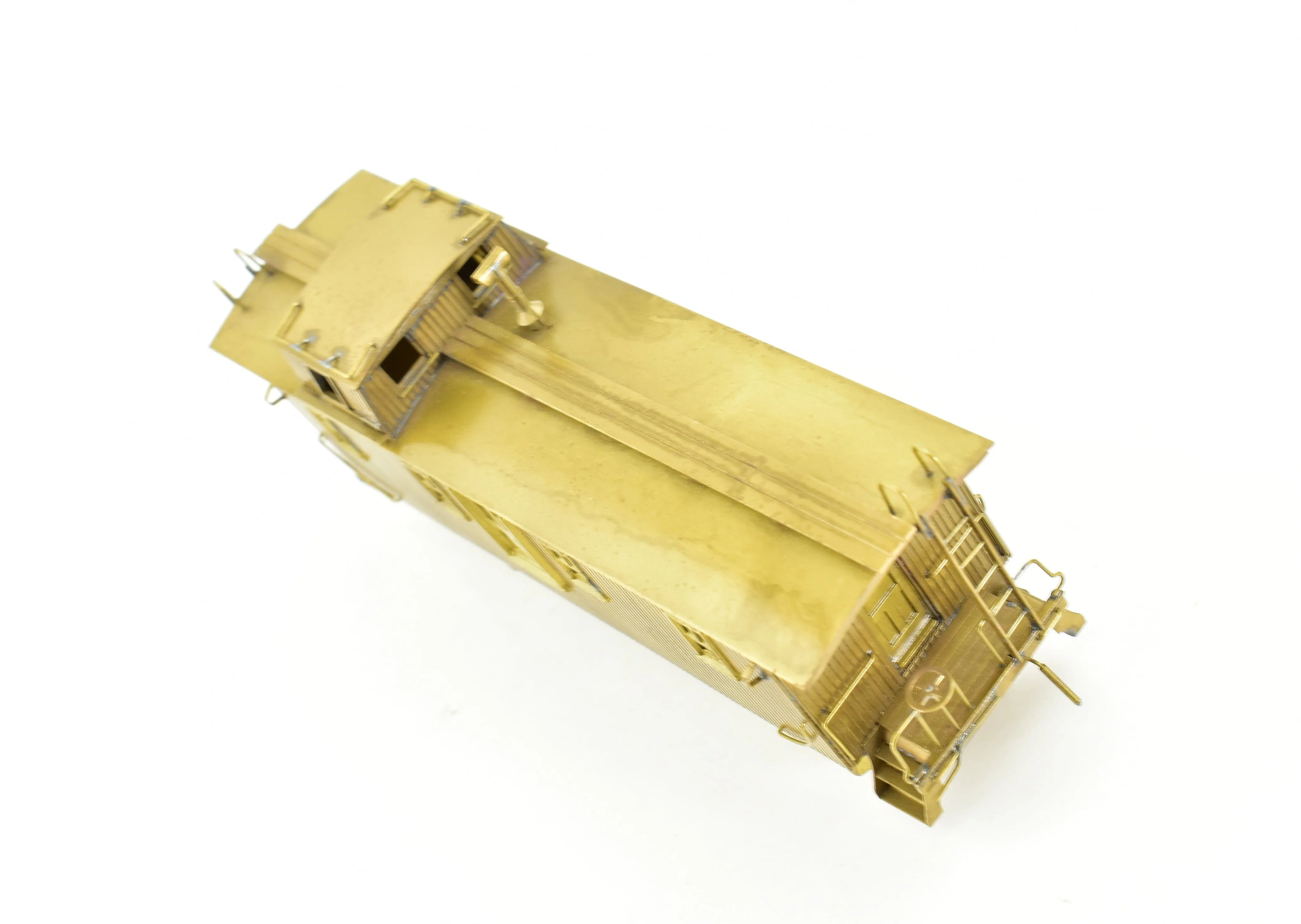 HO Brass Gem Models IC - Illinois Central #9405 Wood Side Door Caboose - Image 9