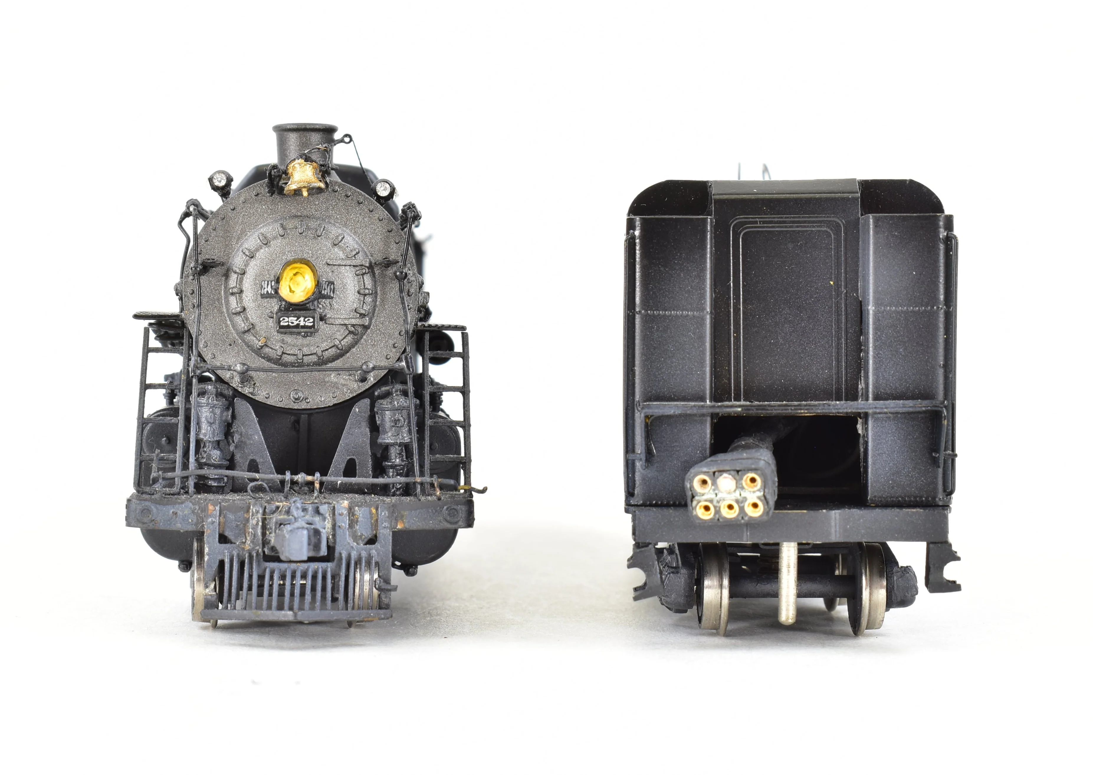 HO Brass Hallmark Models IC - Illinois Central 4-8-2 Custom Painted New NWSL Gearbox with Tsunami DCC and Sound - Image 11