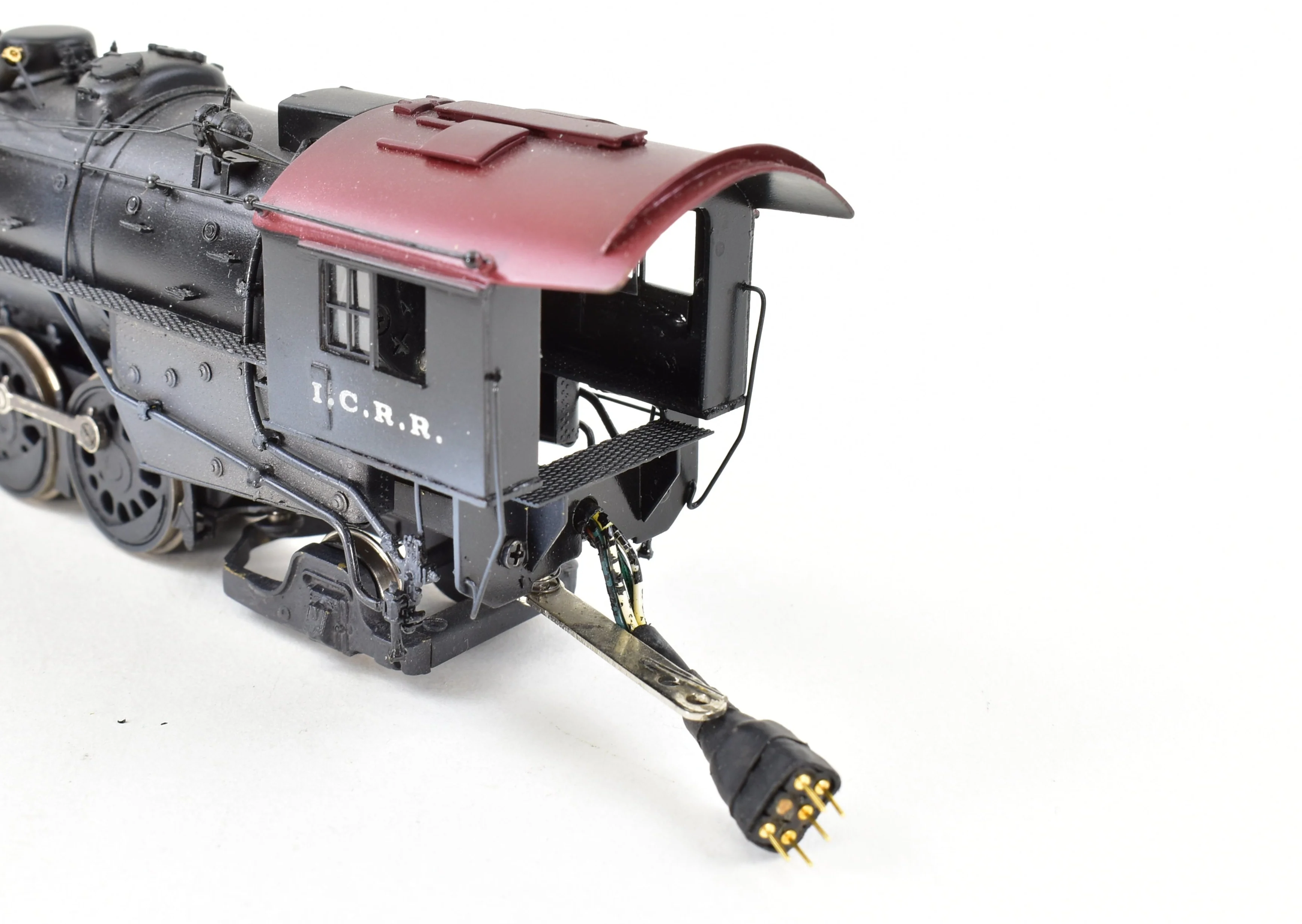 HO Brass Hallmark Models IC - Illinois Central 4-8-2 Custom Painted New NWSL Gearbox with Tsunami DCC and Sound - Image 13