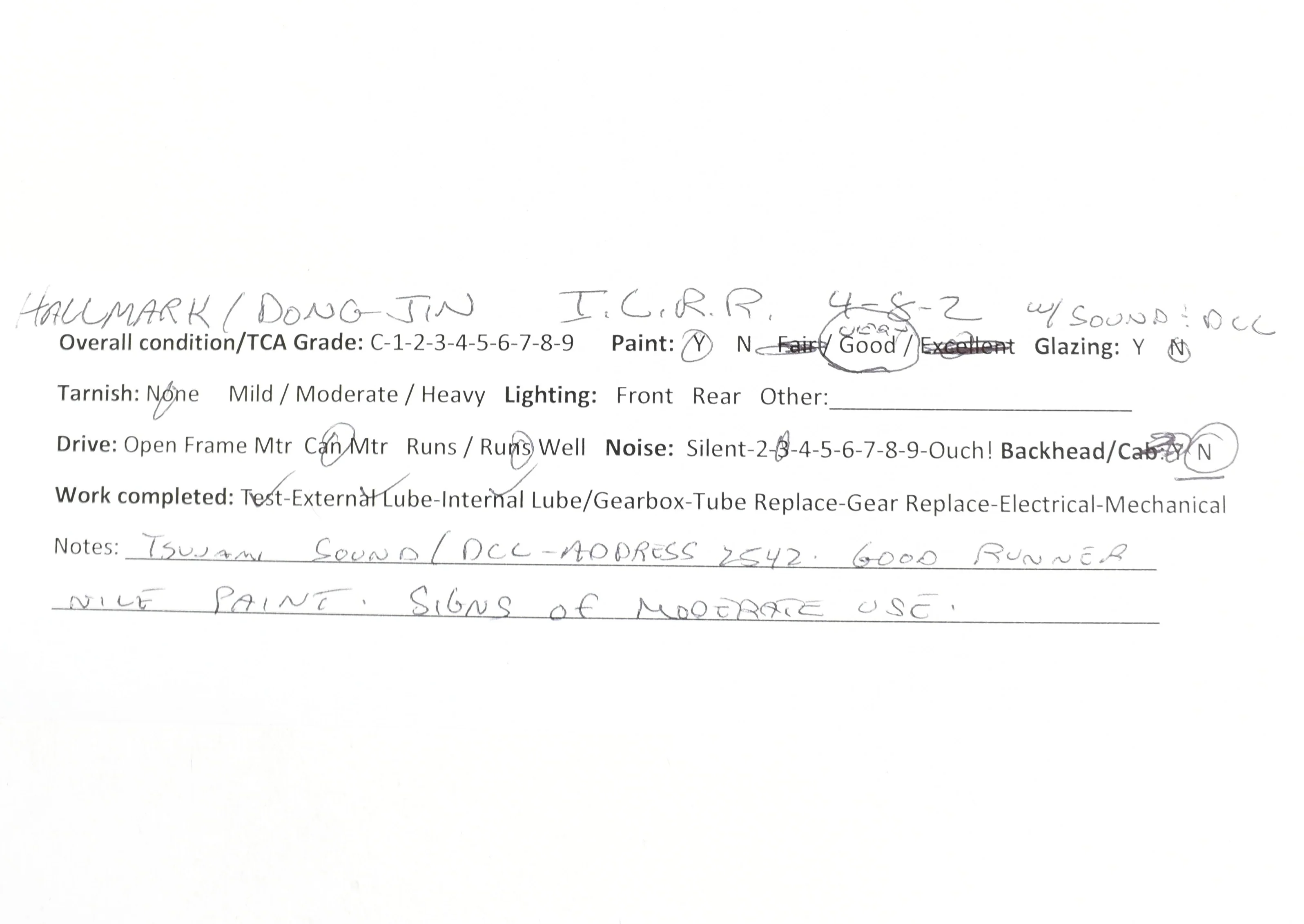 HO Brass Hallmark Models IC - Illinois Central 4-8-2 Custom Painted New NWSL Gearbox with Tsunami DCC and Sound - Image 21