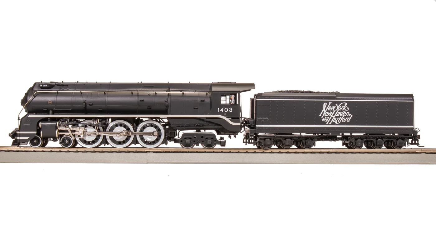HO Brass Hybrid BLI - Broadway Limited Imports NH - New Haven 4-6-4 I-5 Paragon 4 DCC/Sound/Smoke - Image 9