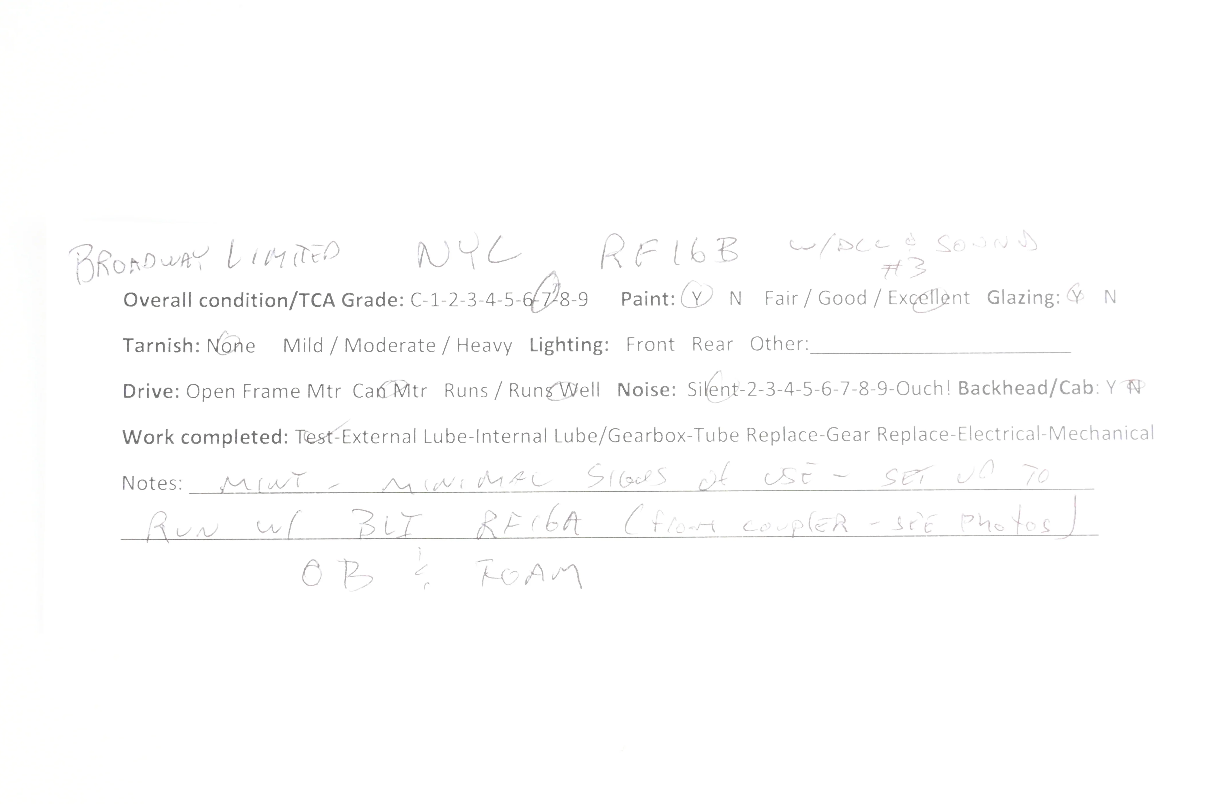 HO BLI - Broadway Limited Imports NYC – New York Central Baldwin RF-16B Unit with Paragon 3 DCC and Sound FP No. 3703 - Image 16