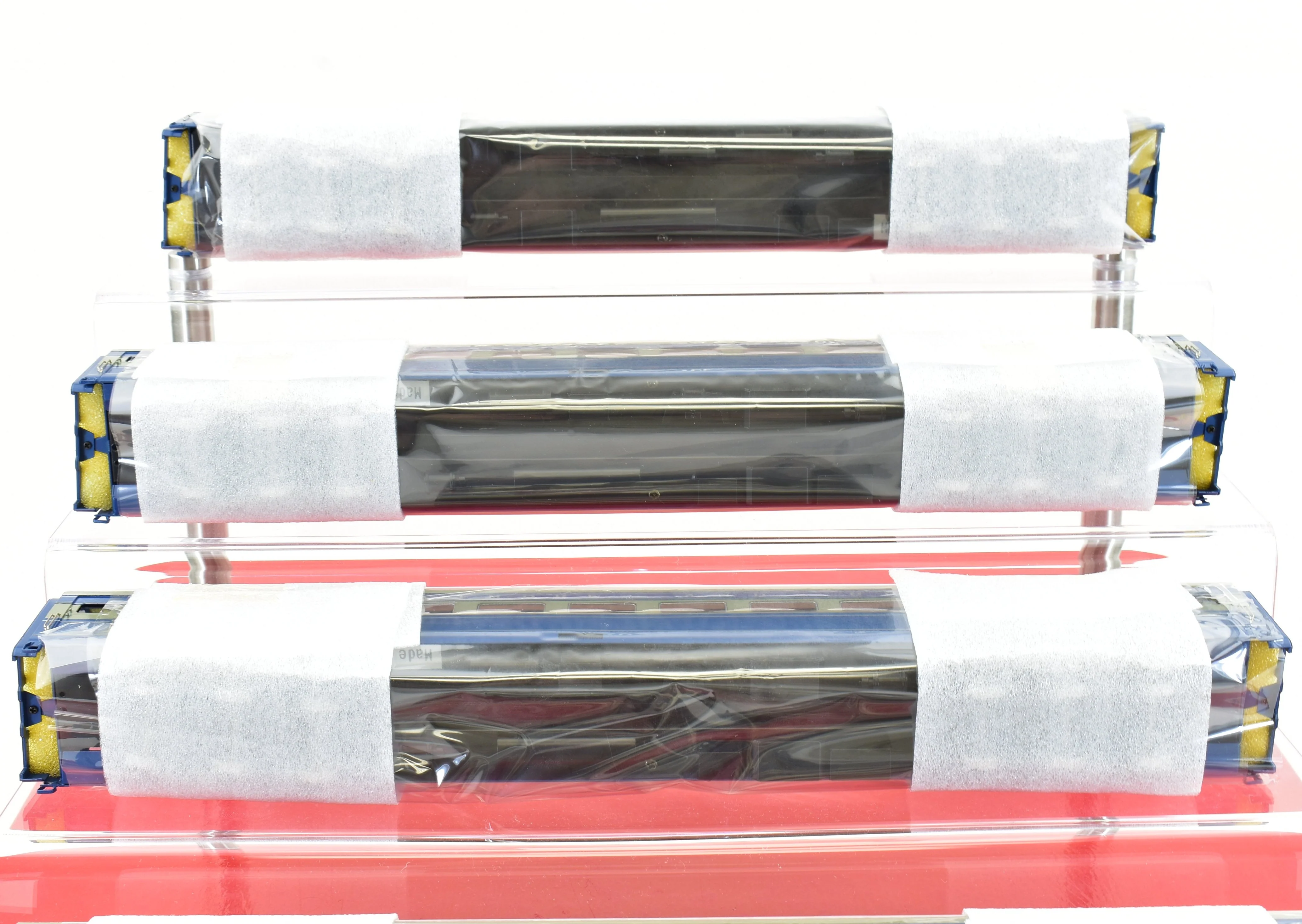 HO Brass Key Imports B&O - Baltimore & Ohio "Cincinnatian" P-7d and 5 Coach Train Set FP CS-22 - Image 23