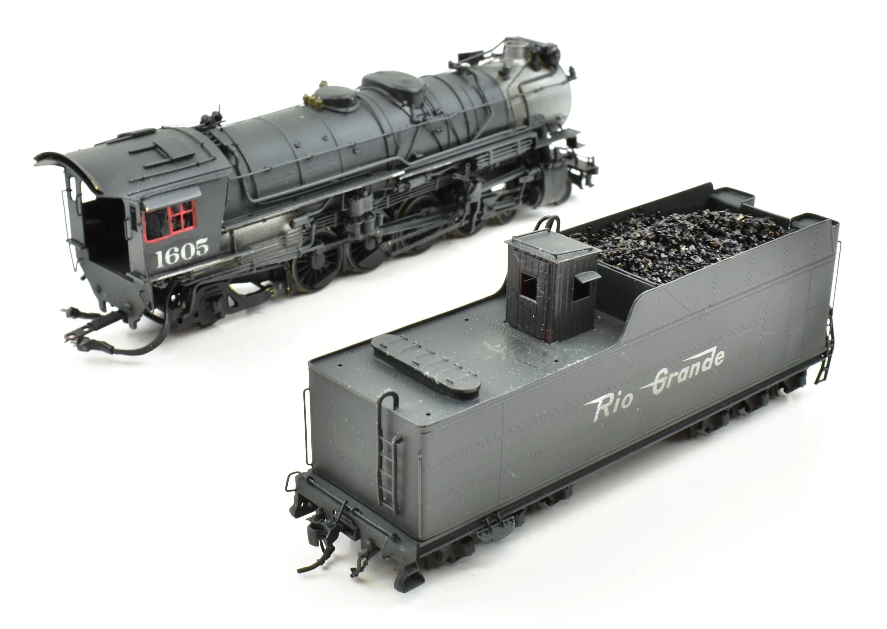 HO Brass Key Imports D&RGW - Denver & Rio Grande Western M-75 4-8-2 Mountain Custom Painted DCC & Sound - Image 8