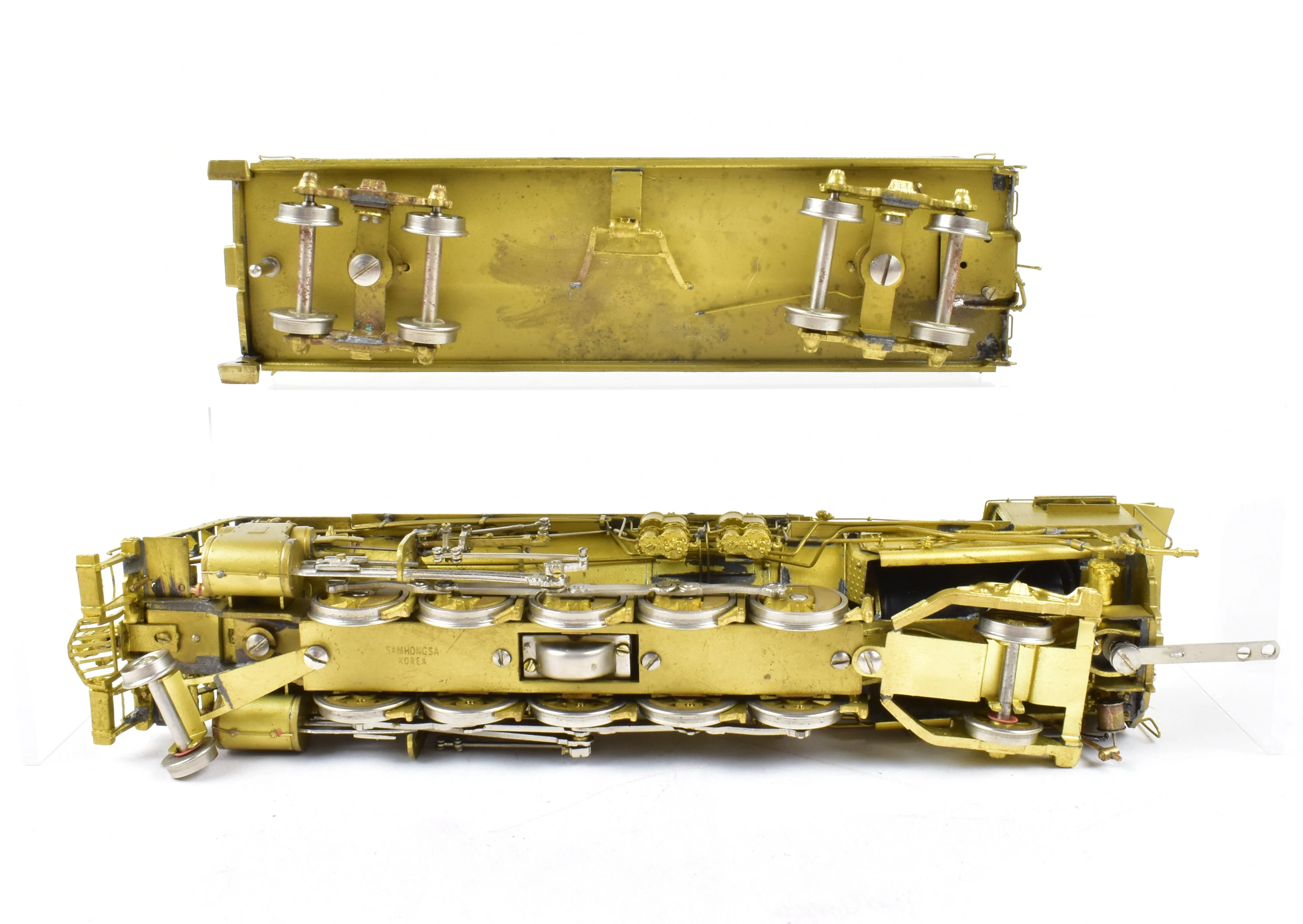 HO Brass Key Imports DM&IR - Duluth Missabe and Iron Range Class 2-10-2 "Santa Fe" AS-IS - Image 17