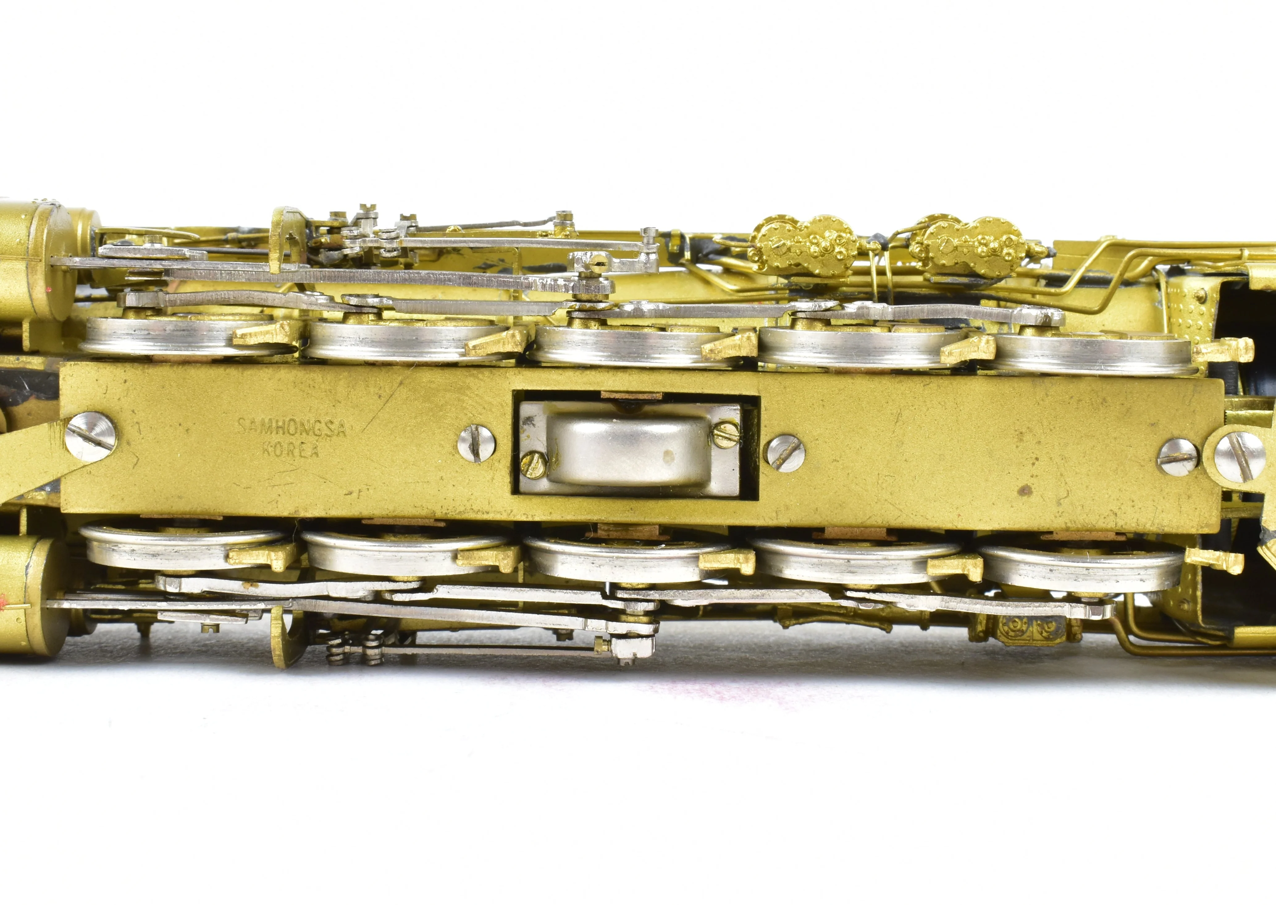 HO Brass Key Imports DM&IR - Duluth Missabe and Iron Range Class 2-10-2 "Santa Fe" AS-IS - Image 18