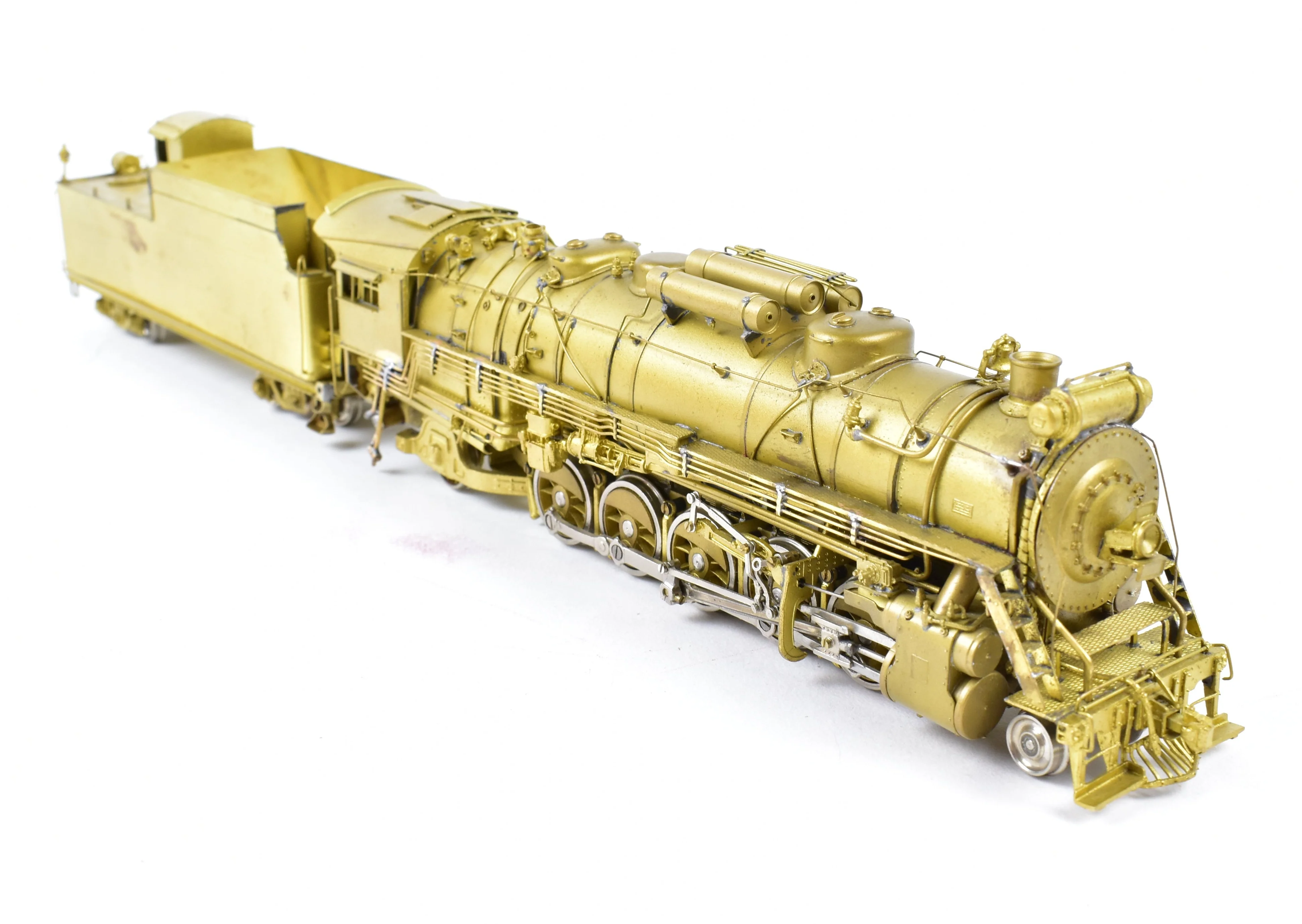 HO Brass Key Imports DM&IR - Duluth Missabe and Iron Range Class 2-10-2 "Santa Fe" AS-IS - Image 4