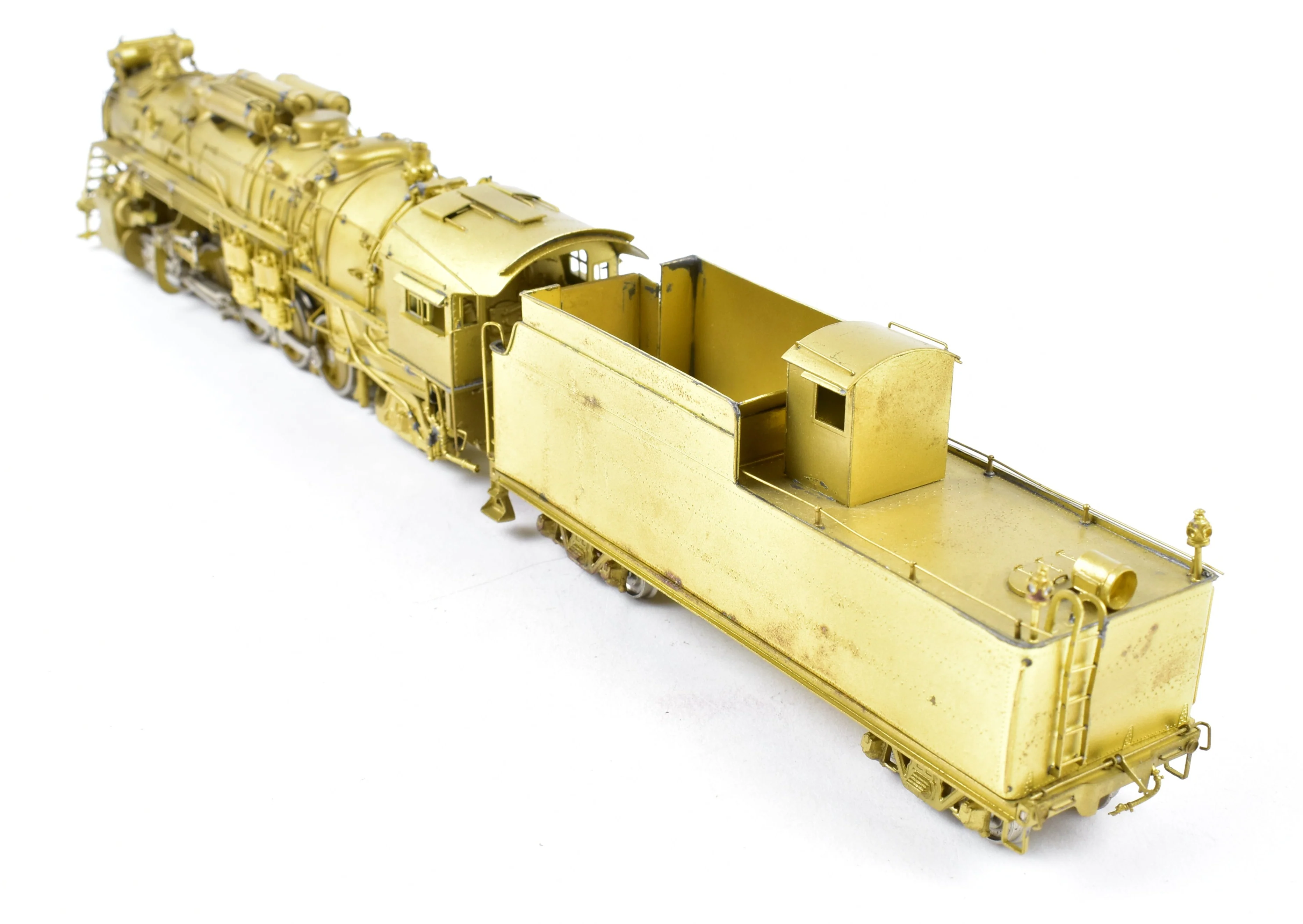 HO Brass Key Imports DM&IR - Duluth Missabe and Iron Range Class 2-10-2 "Santa Fe" AS-IS - Image 5